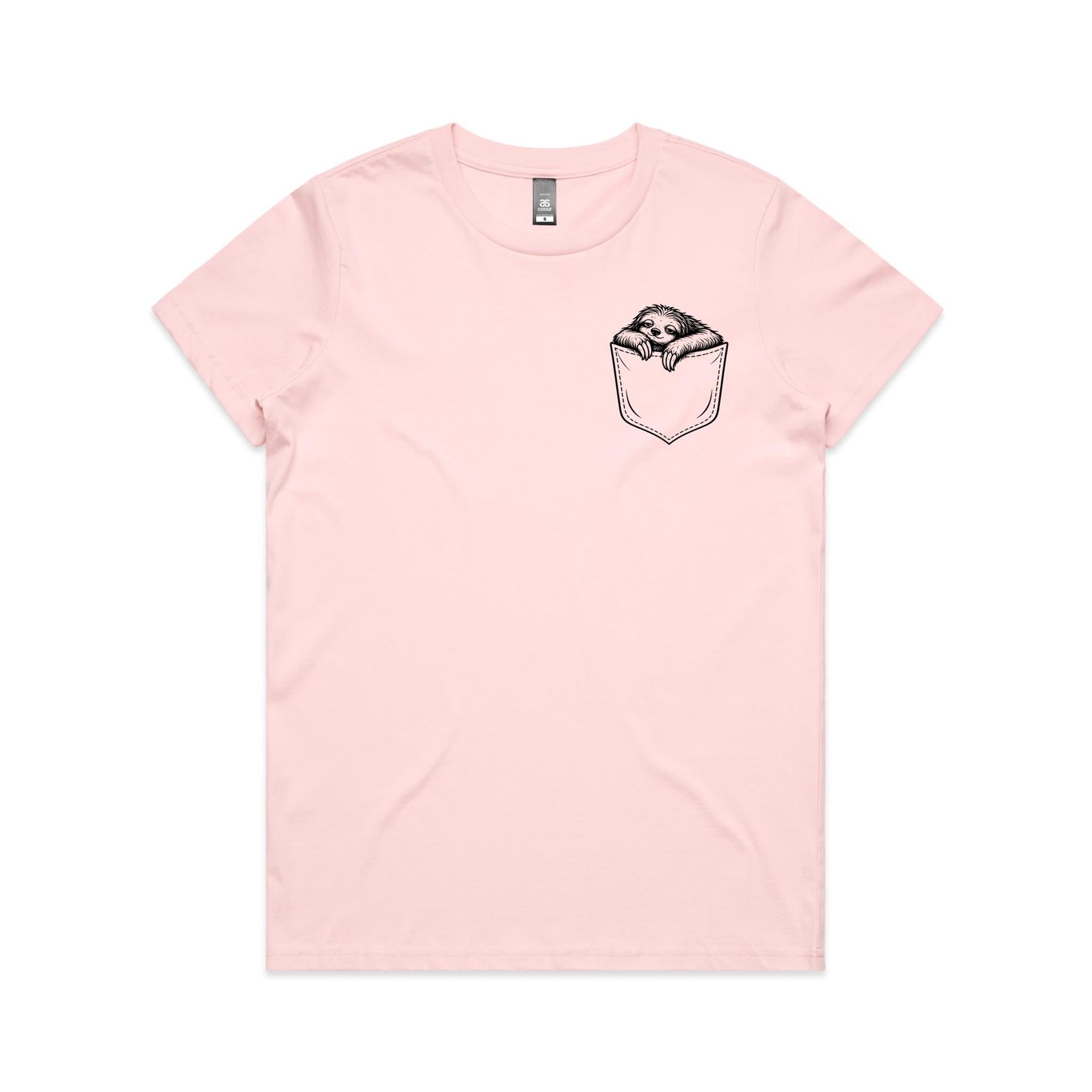 Sloth - Pocket Peeper - Maple Tee
