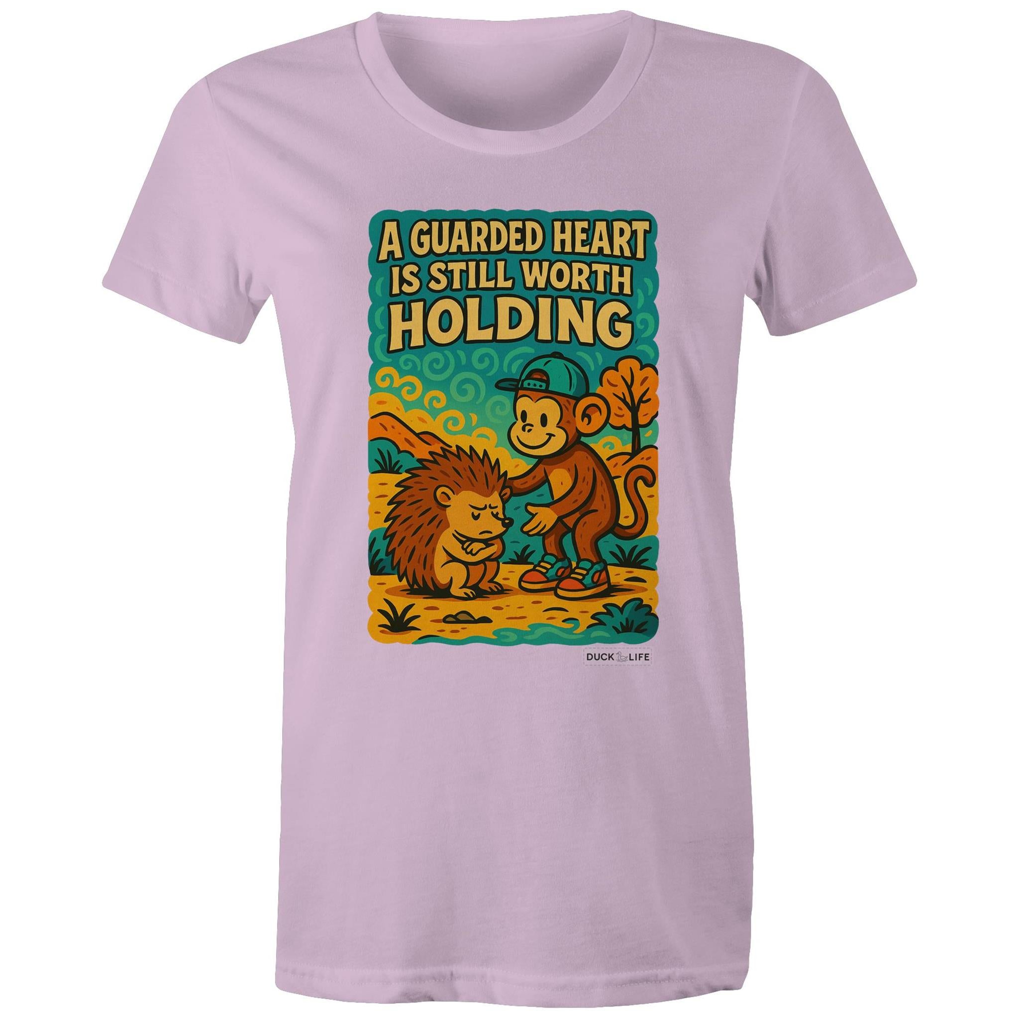 'A Guarded Heart' - Maple Tee
