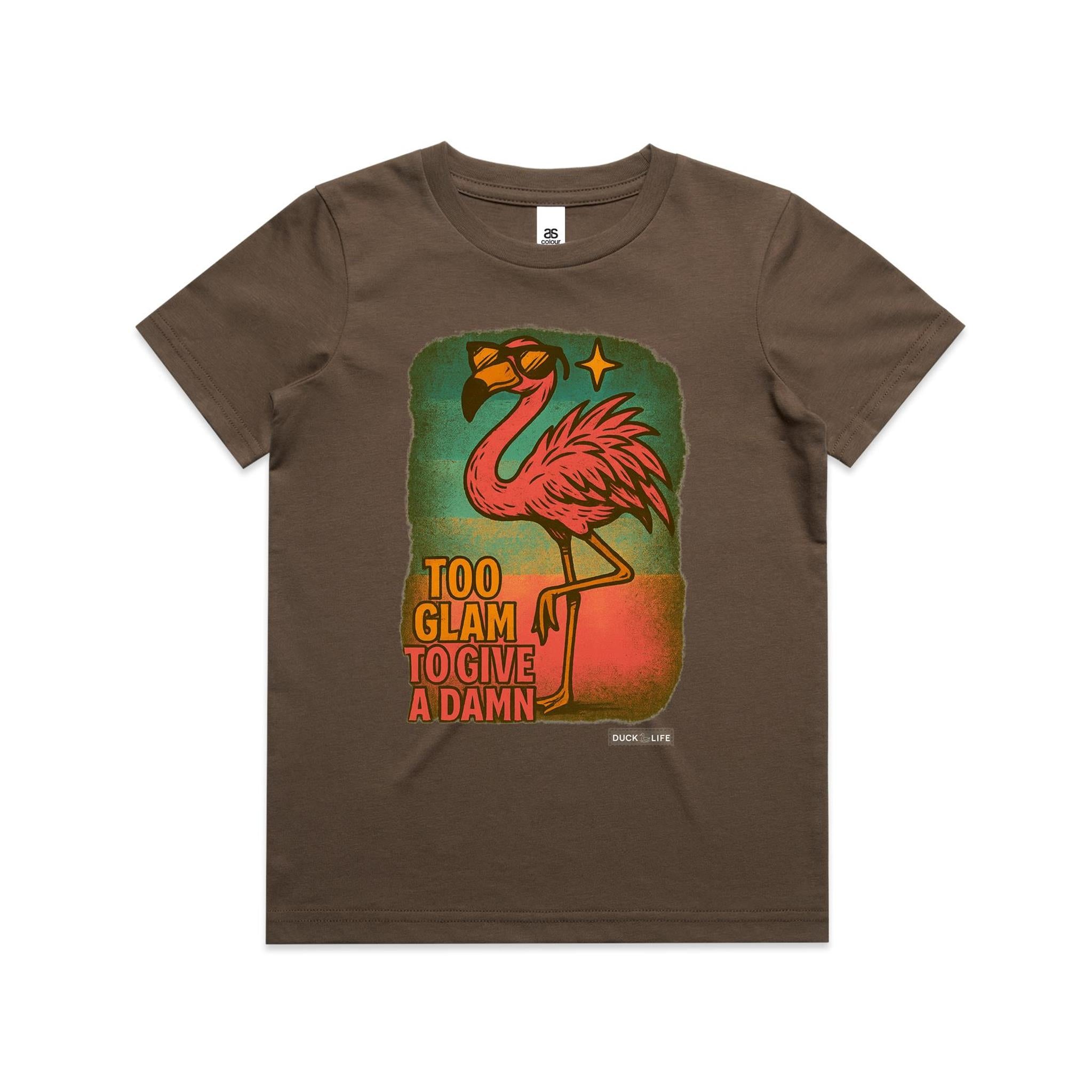 'Too Glam to Give a Damn' - Youth Tee