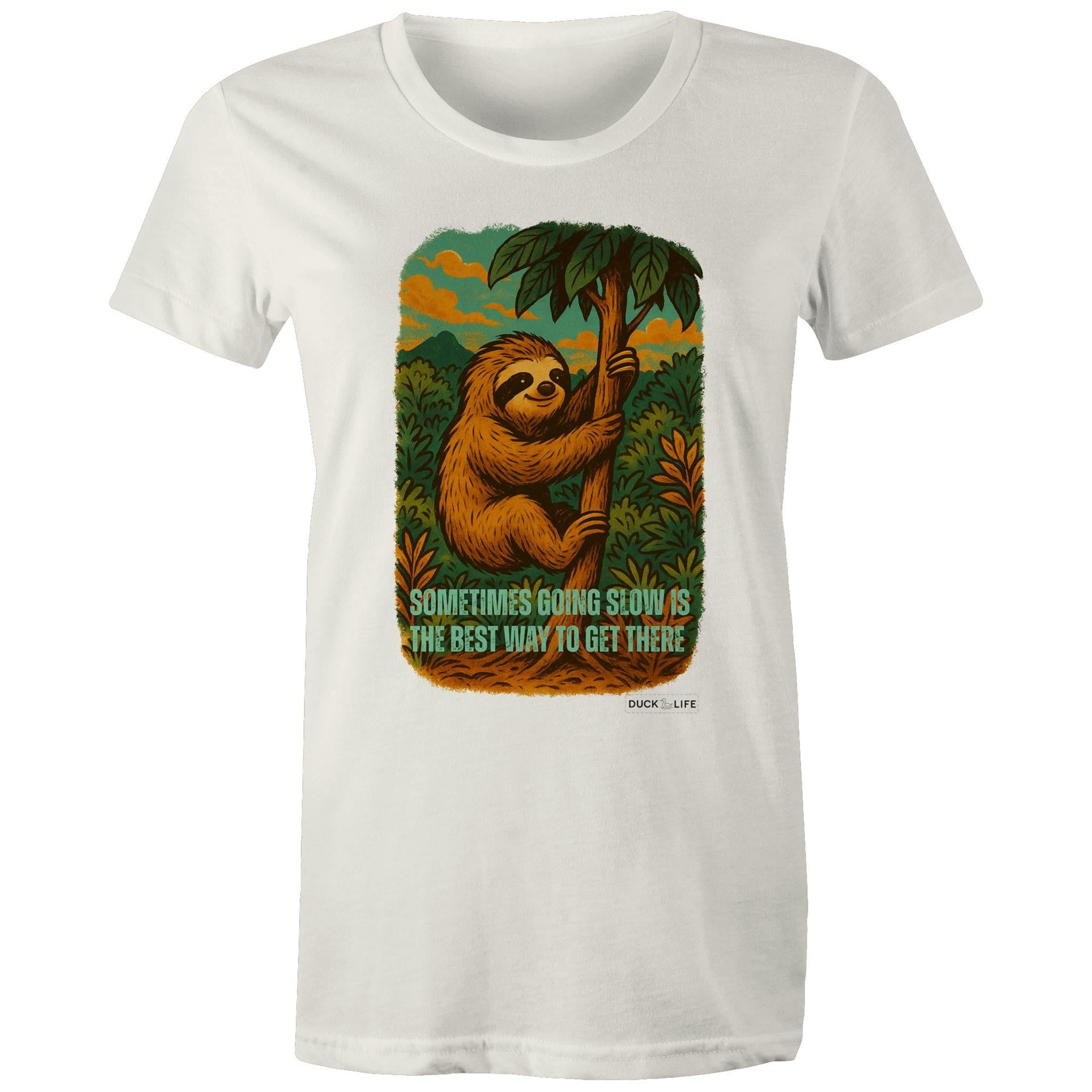 'Sometimes Going Slow' - Maple Tee