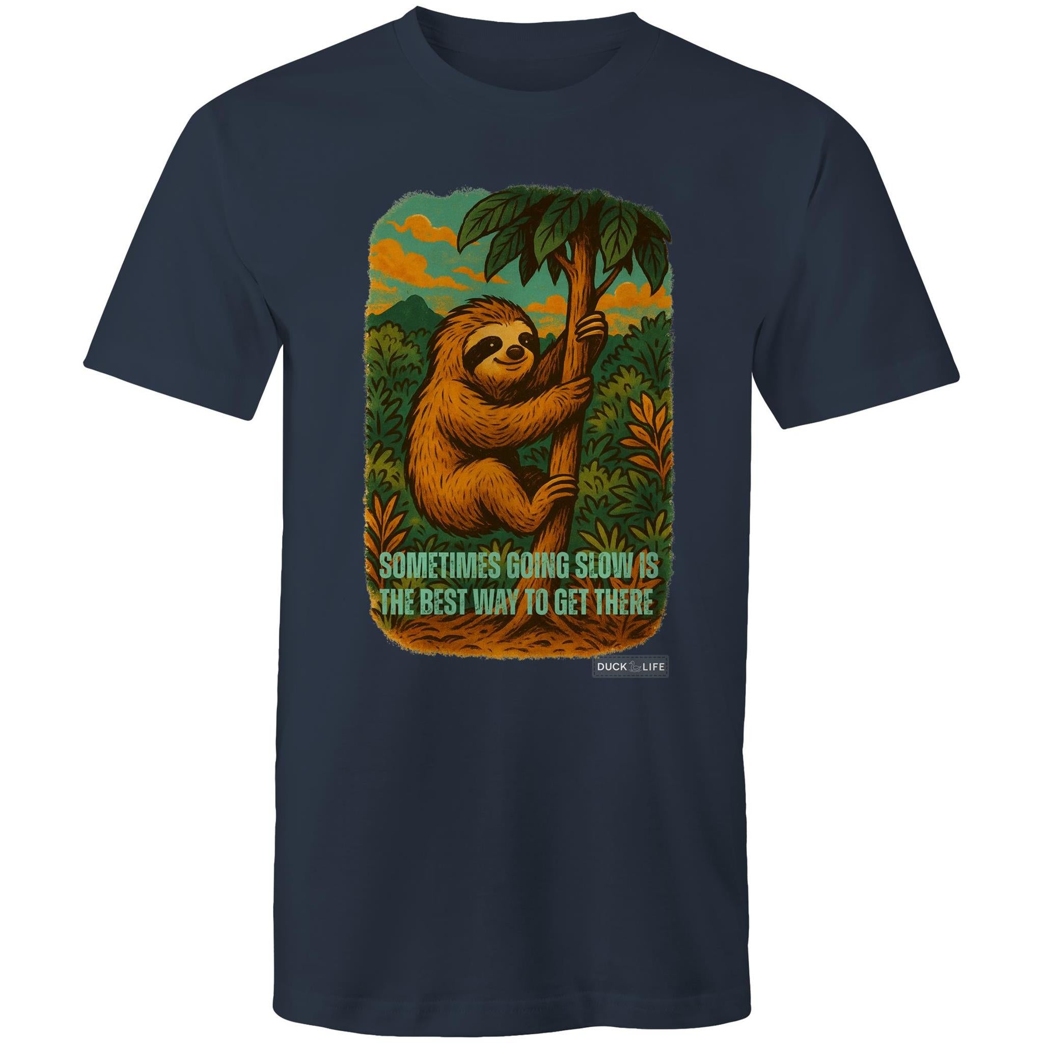 'Sometimes Going Slow' - Staple Tee