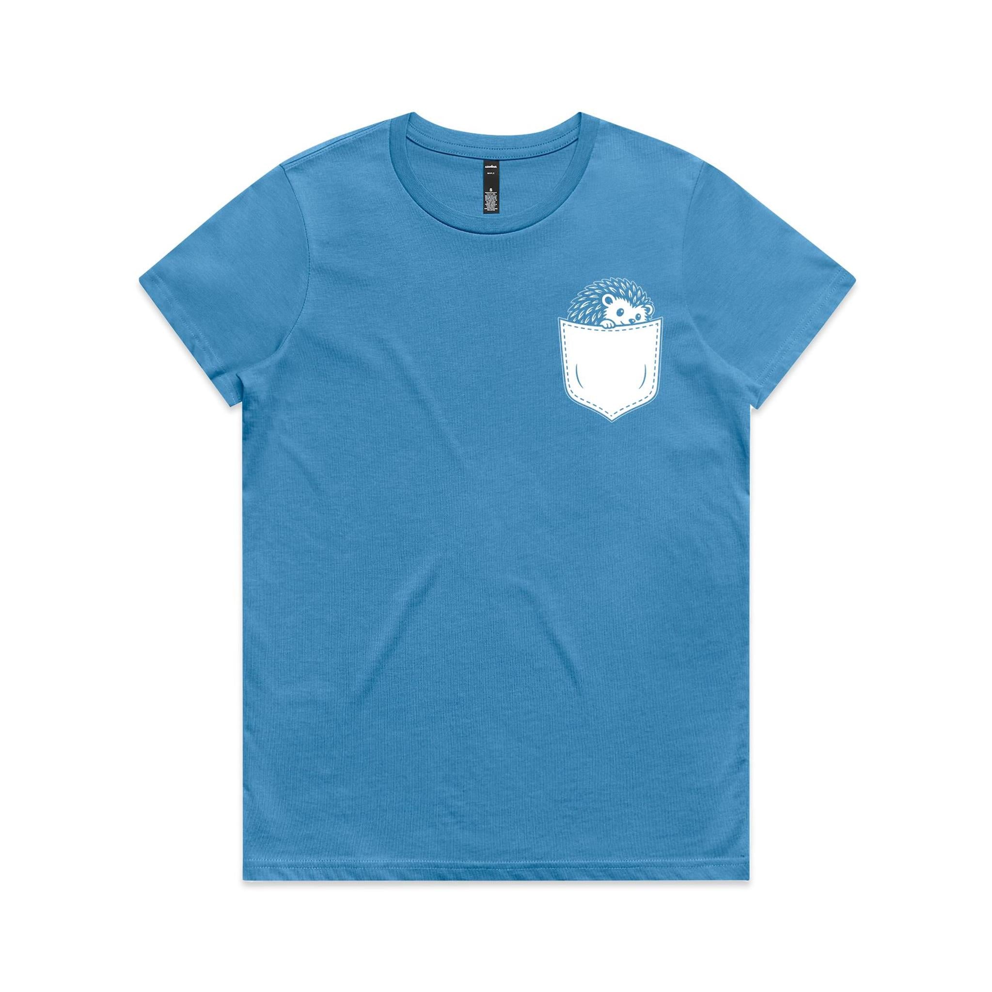 Hedgehog - Pocket Peeper - Maple Tee