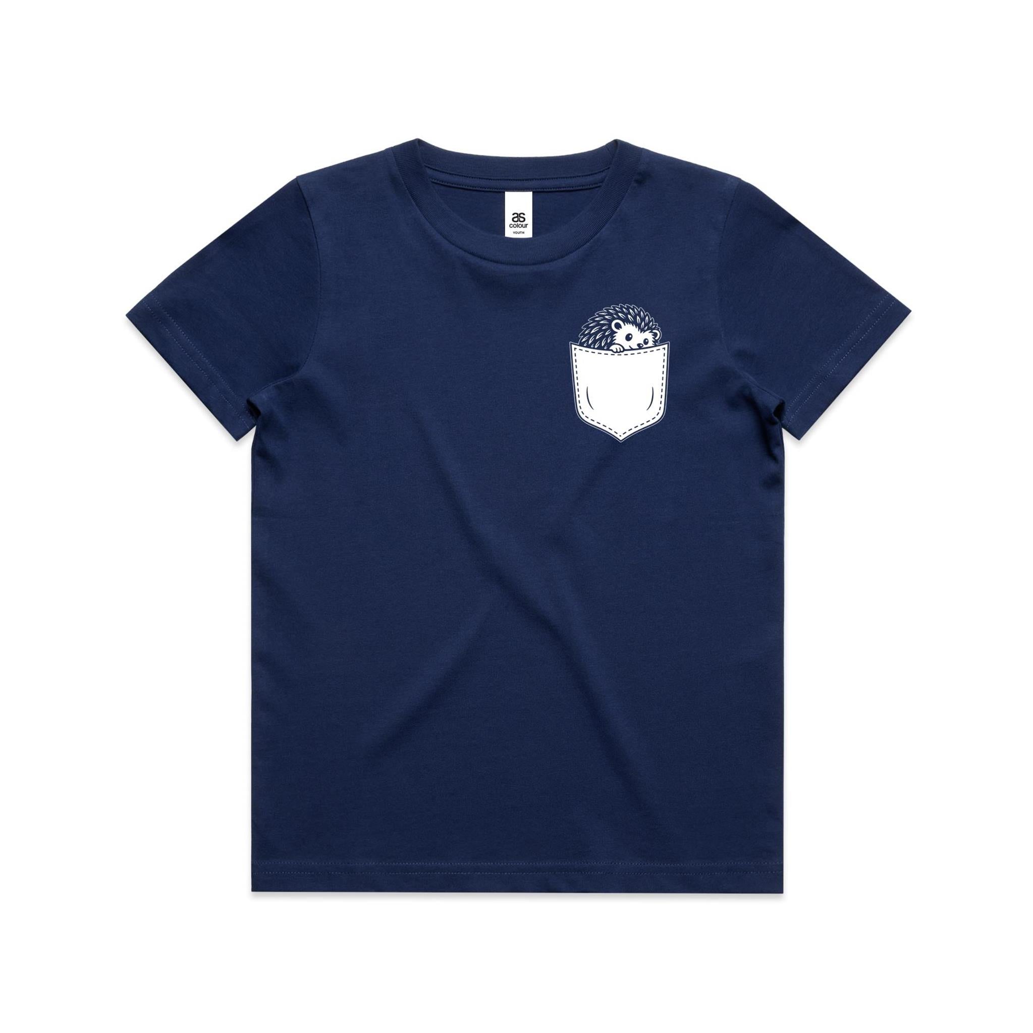 Hedgehog - Pocket Peeper - Youth Staple Tee