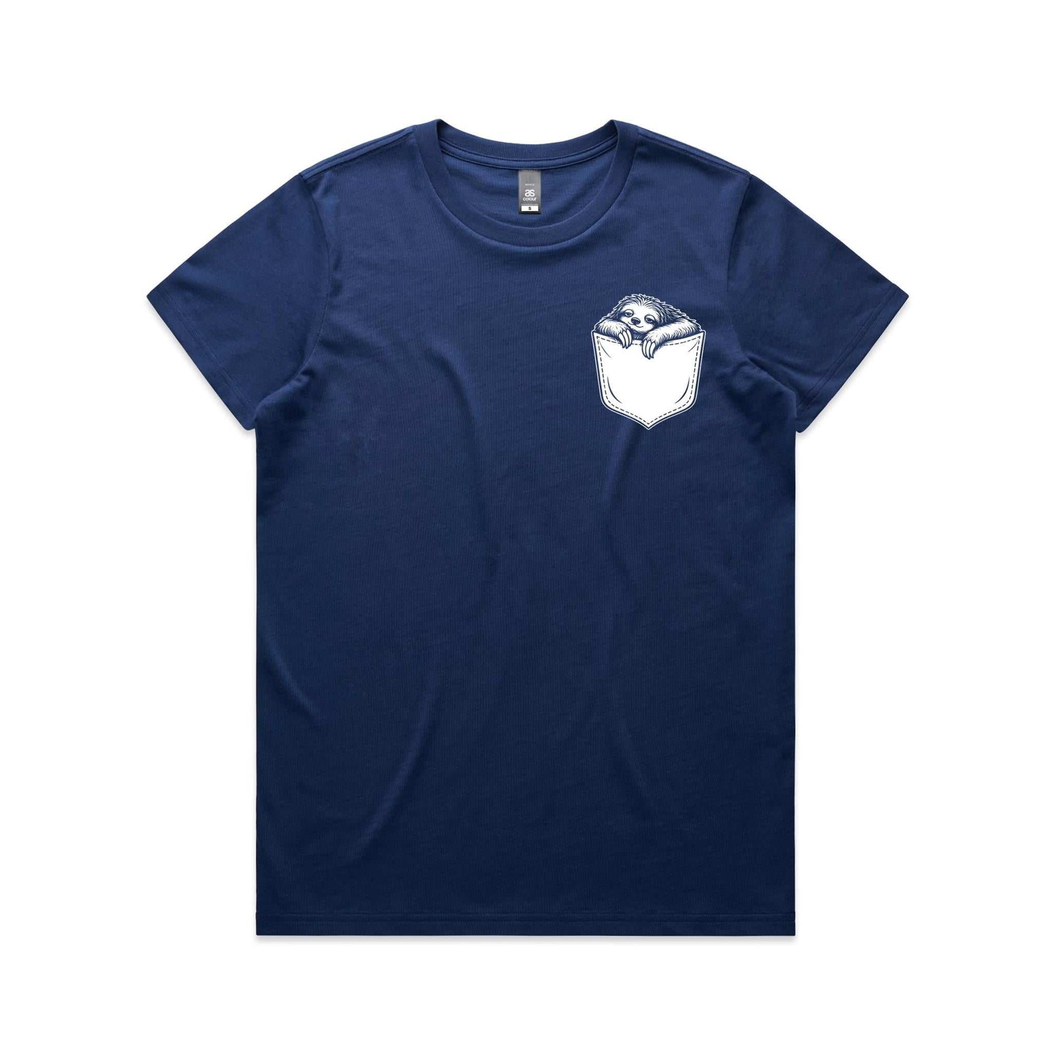 Sloth - Pocket Peeper - Maple Tee