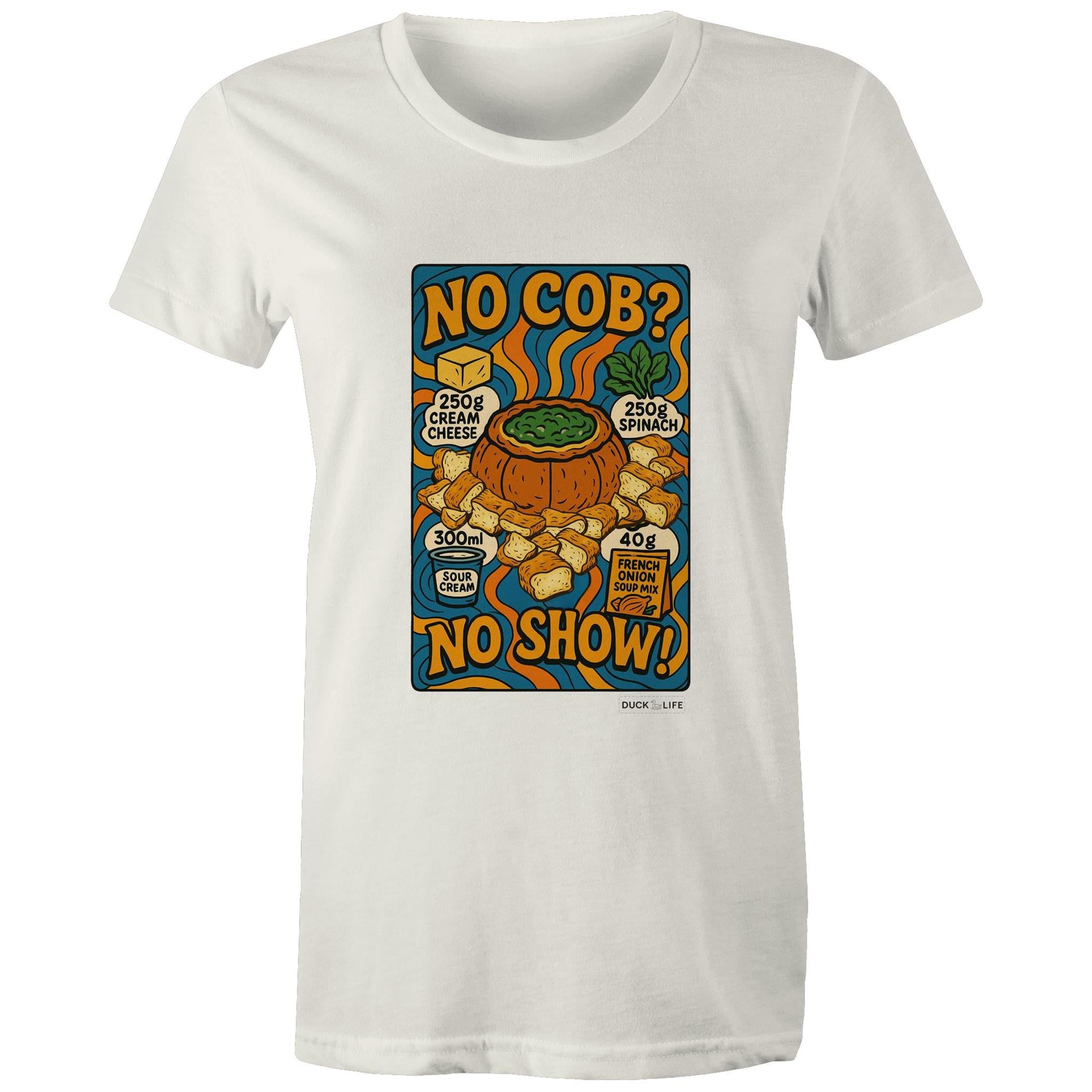 'No Cob? No Show!' - Maple Tee