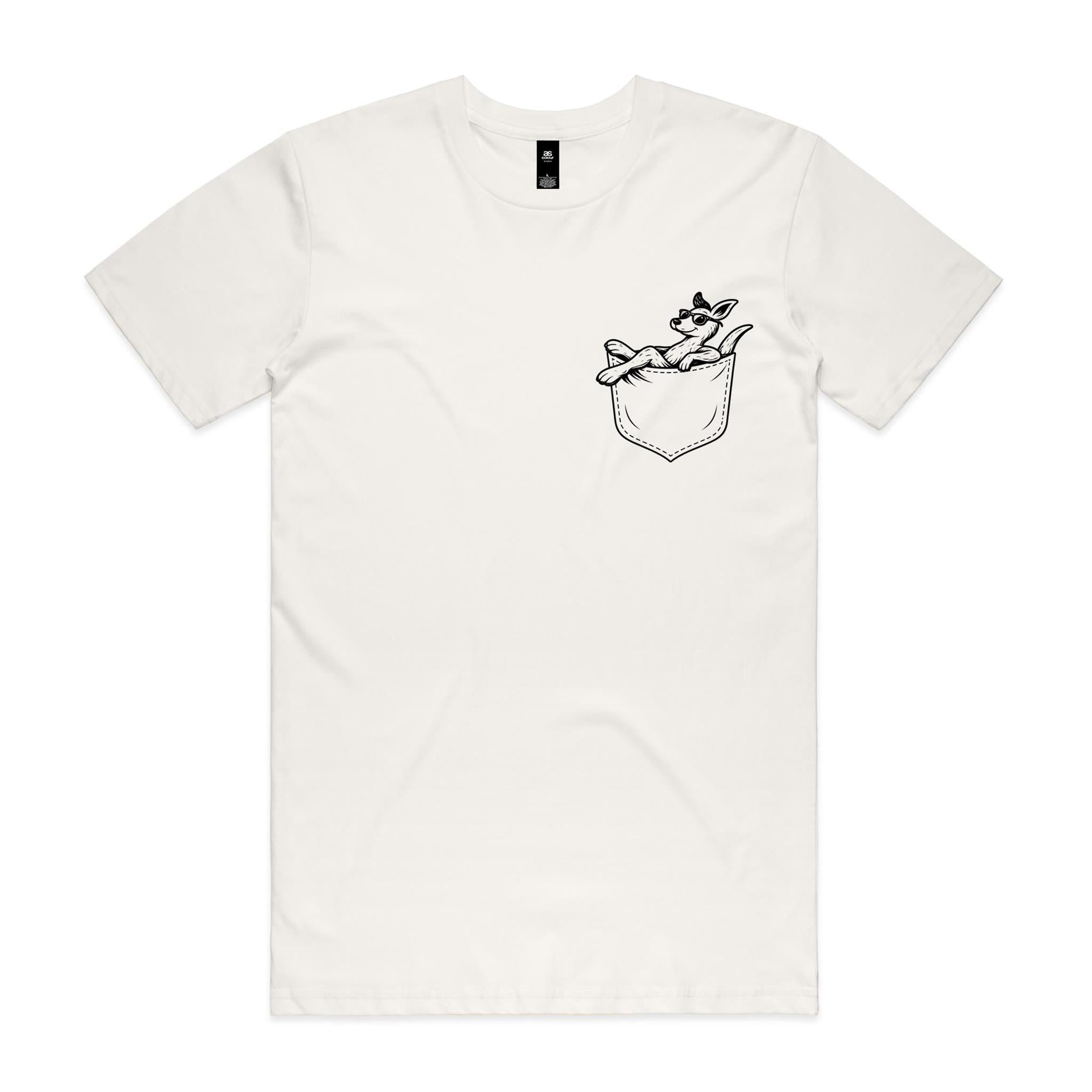 Kangaroo - Pocket Peeper - Staple Tee