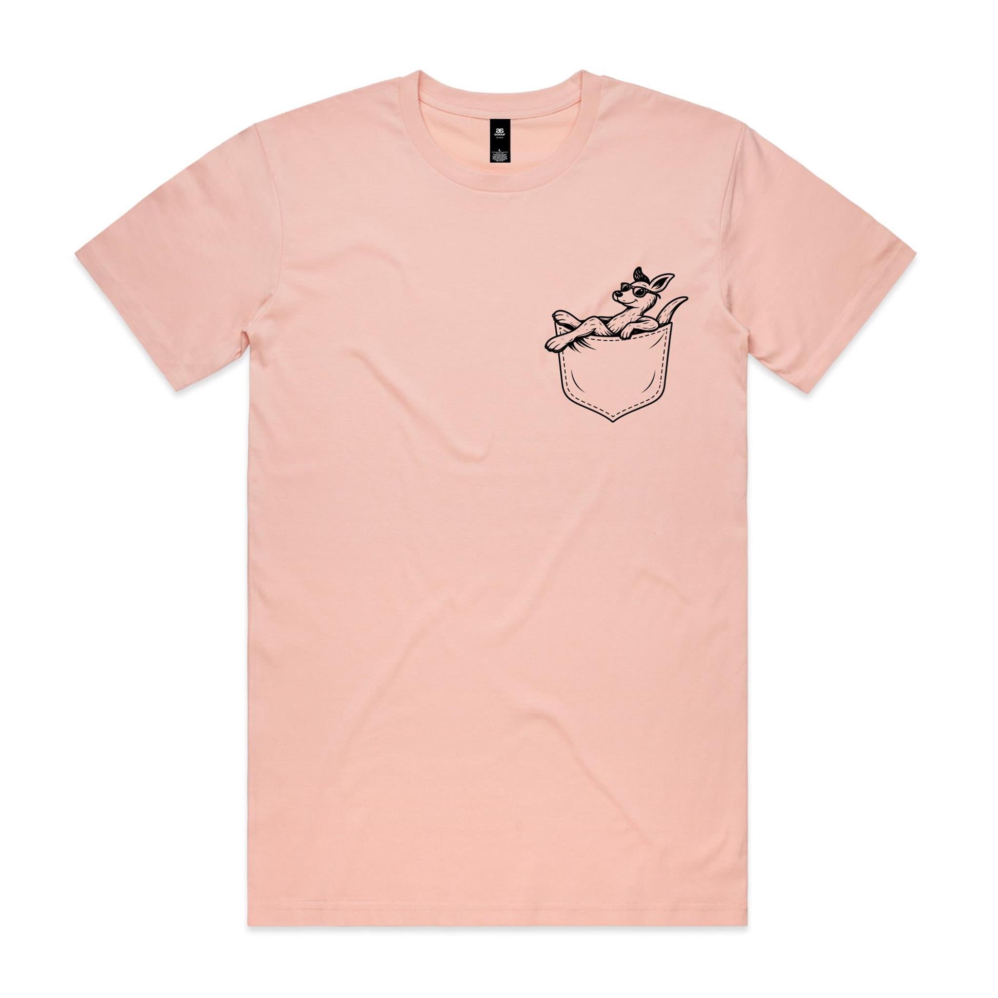 Kangaroo - Pocket Peeper - Staple Tee
