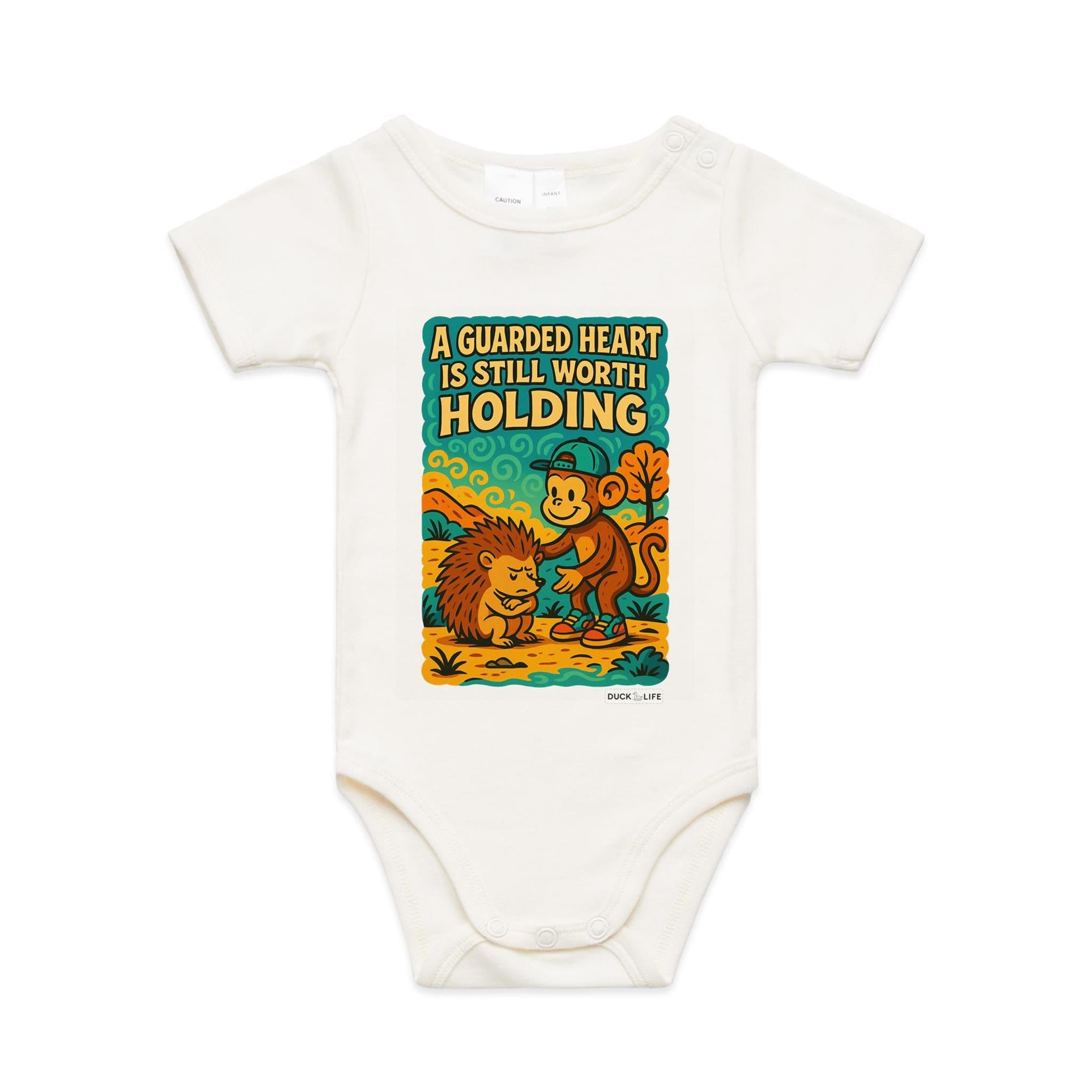 'A Guarded Heart' - Infant One-Piece