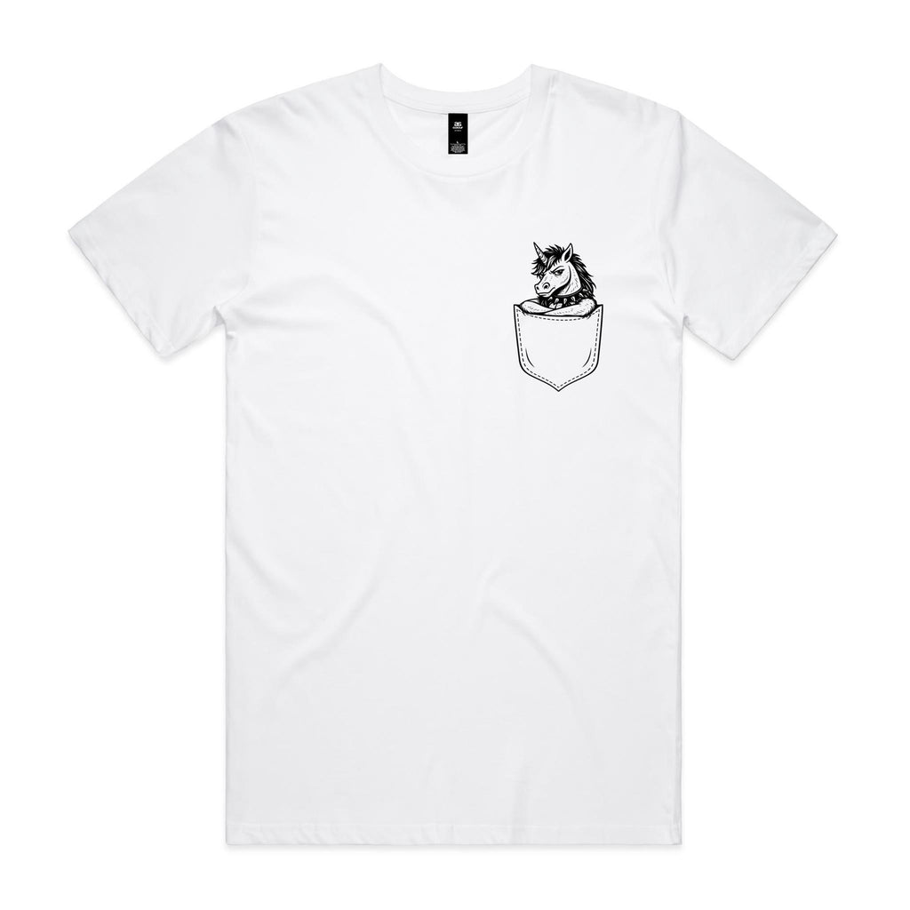 Unicorn - Pocket Peeper - Staple Tee