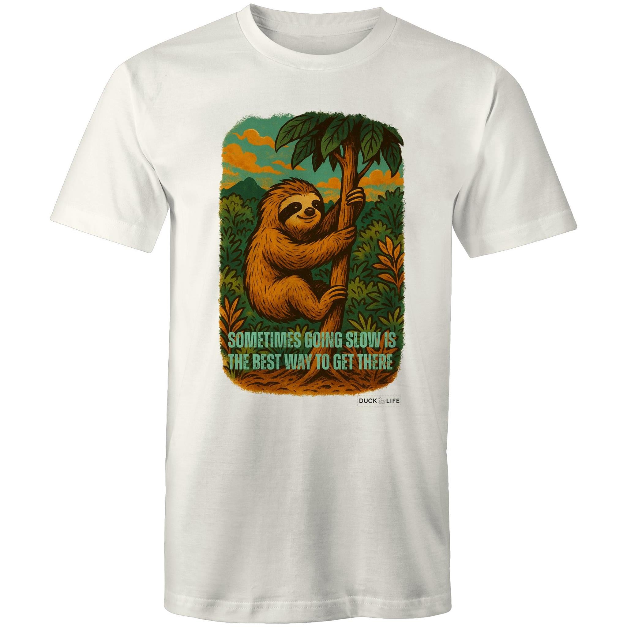 'Sometimes Going Slow' - Staple Tee