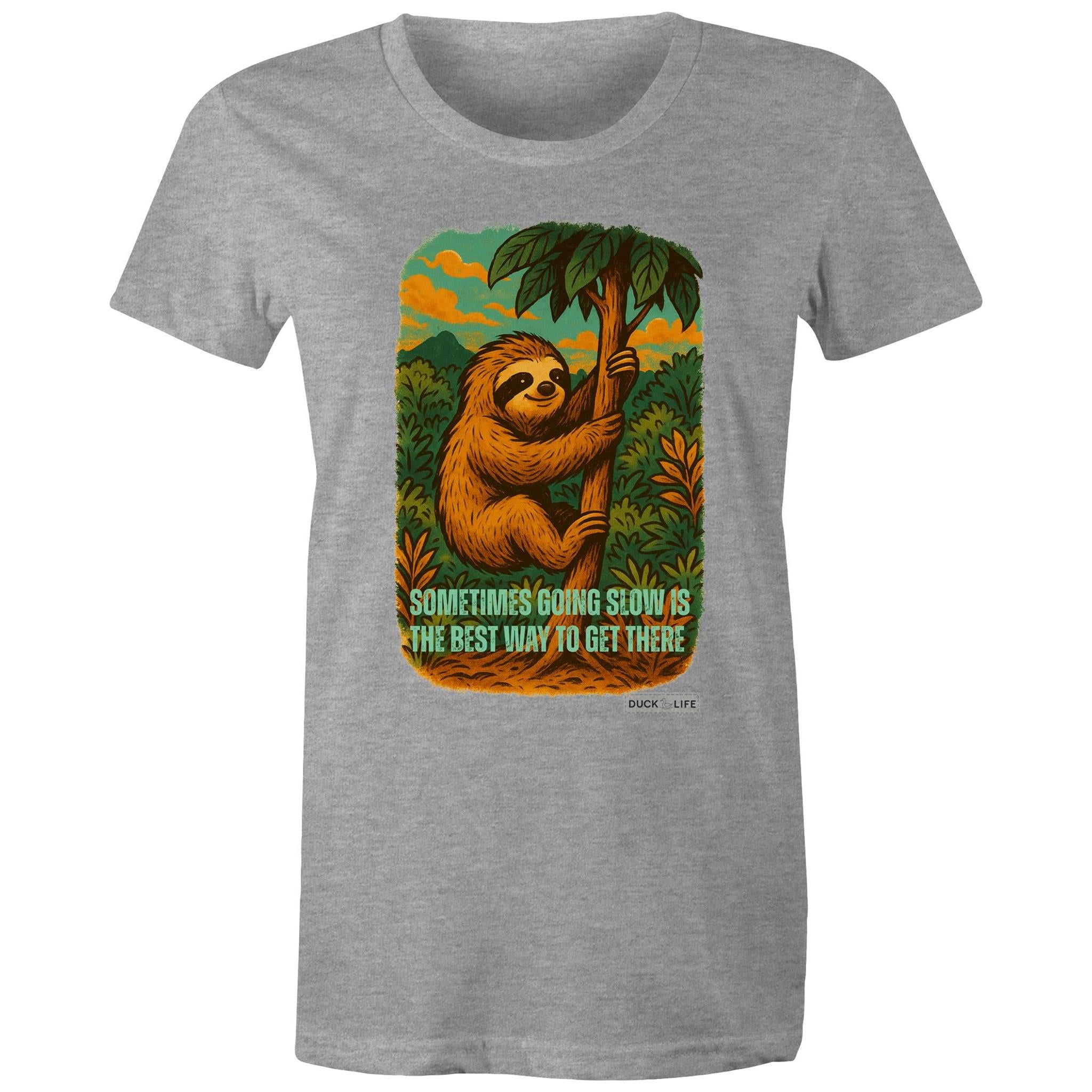 'Sometimes Going Slow' - Maple Tee