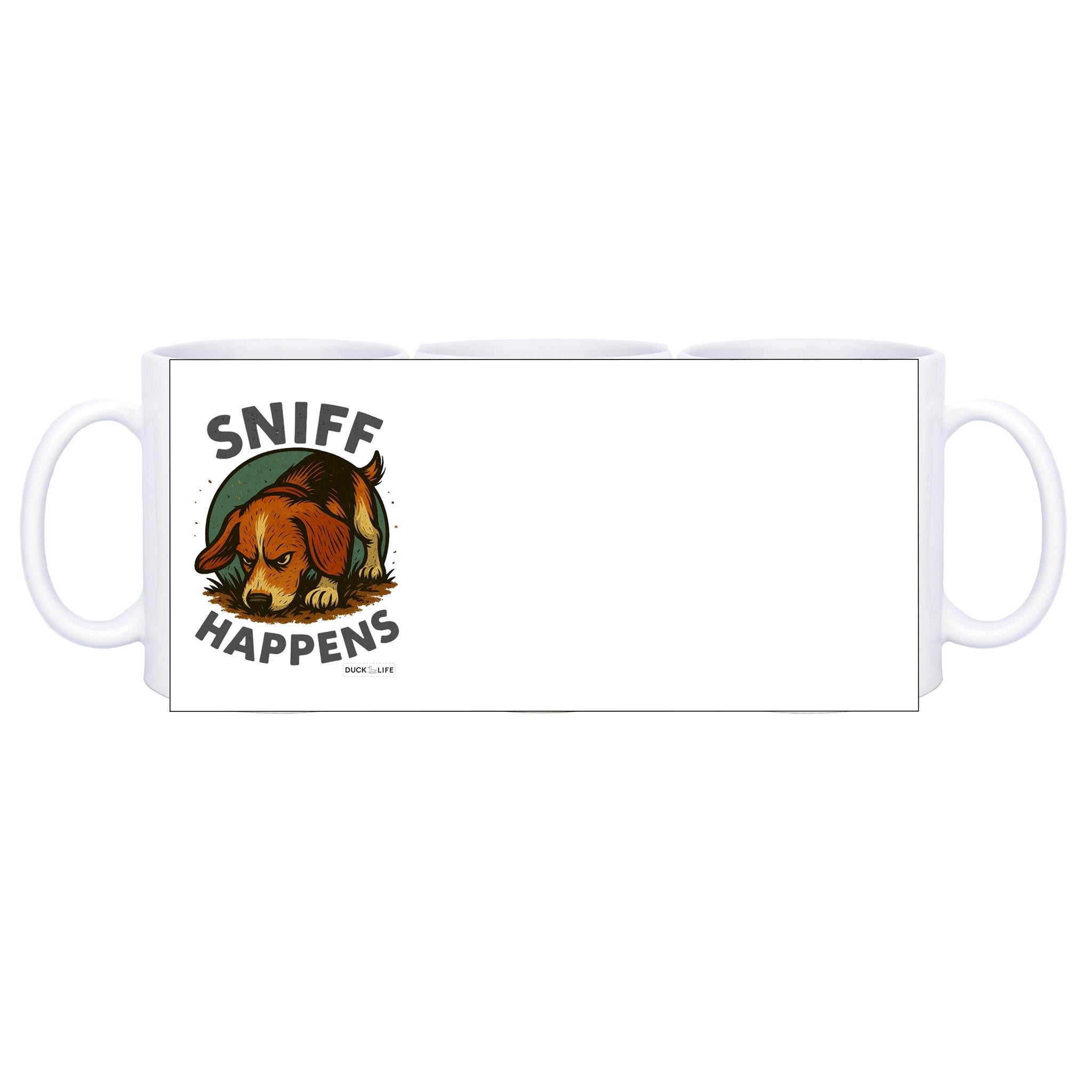 'Sniff Happens' - 11oz Ceramic Mug