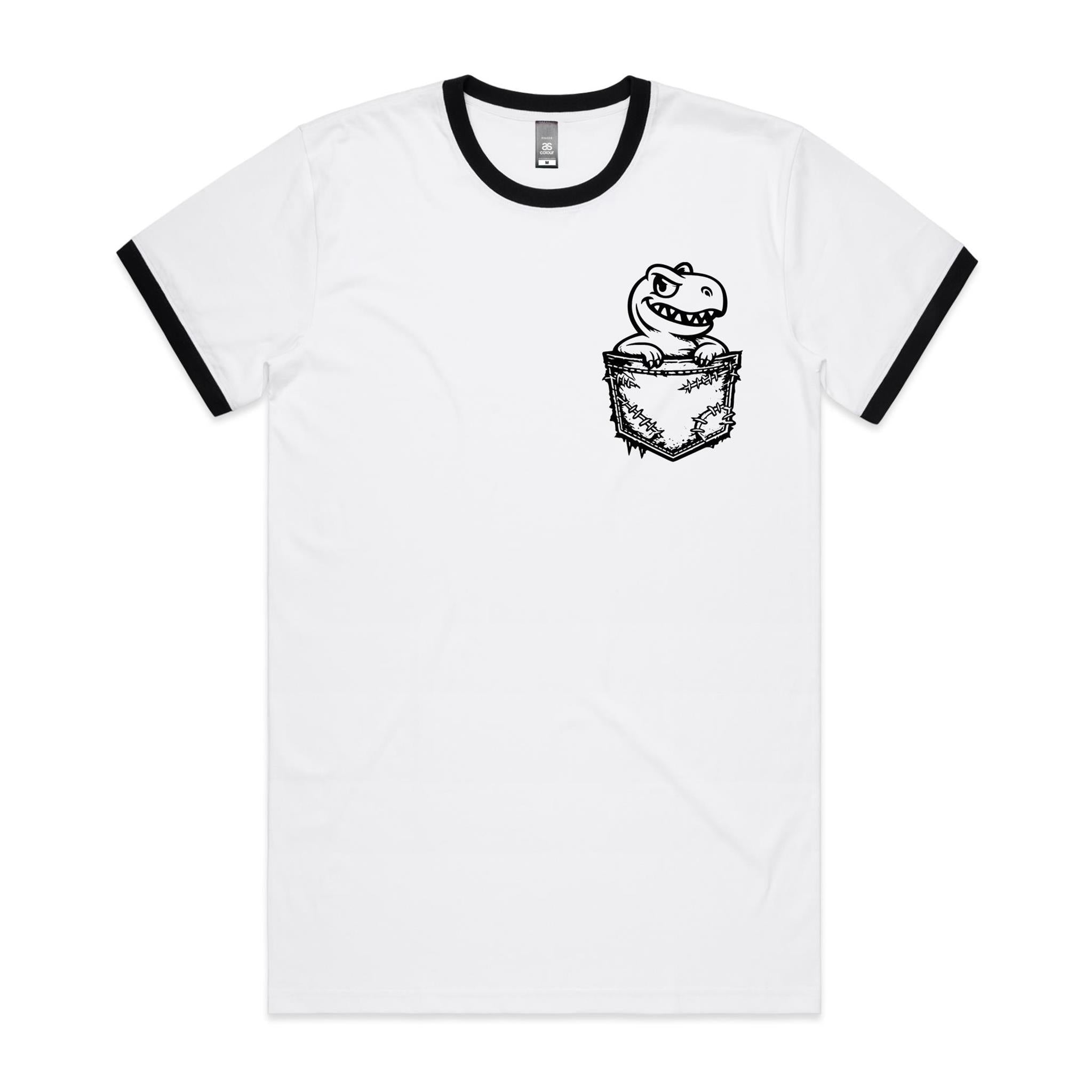 'Don't be a..' - Pocket Peeper - Staple Ringer Tee