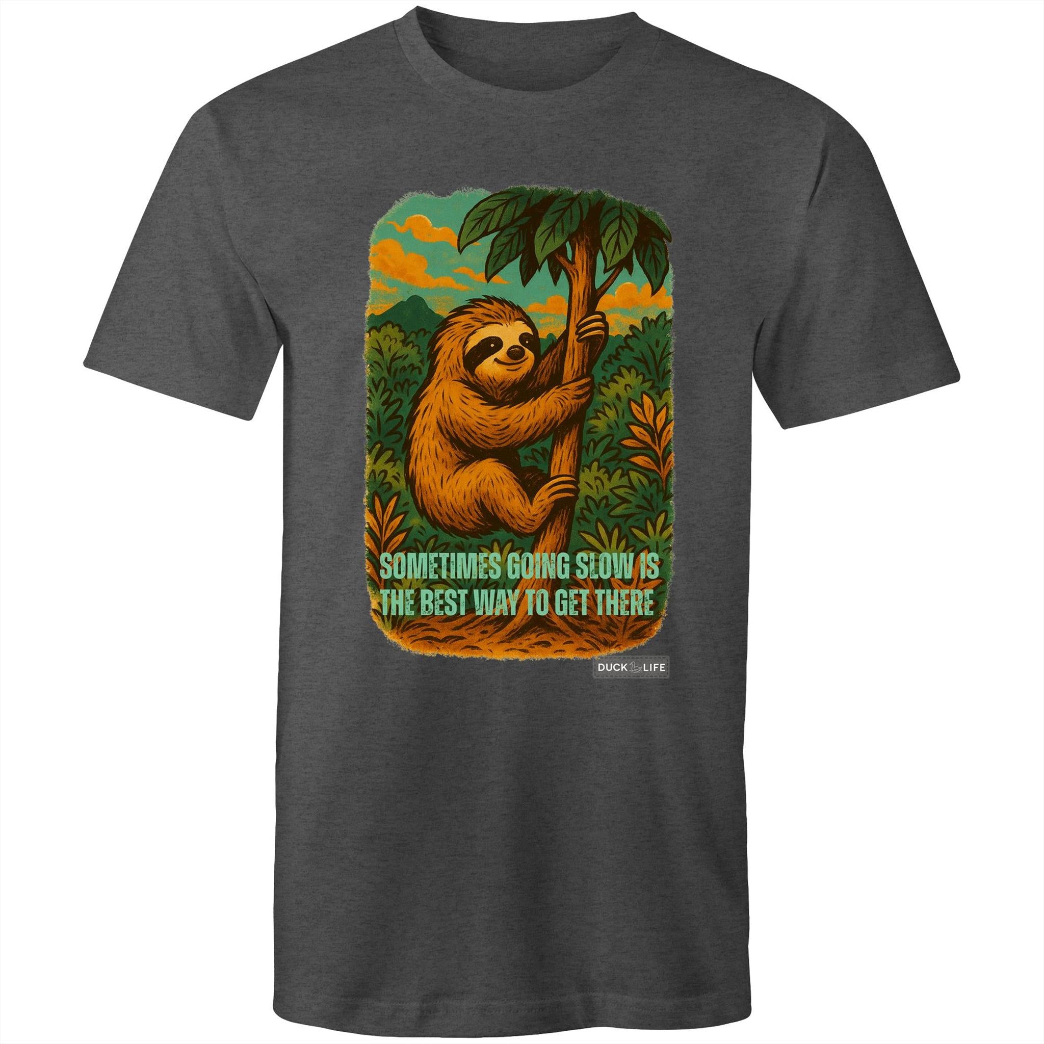 'Sometimes Going Slow' - Staple Tee