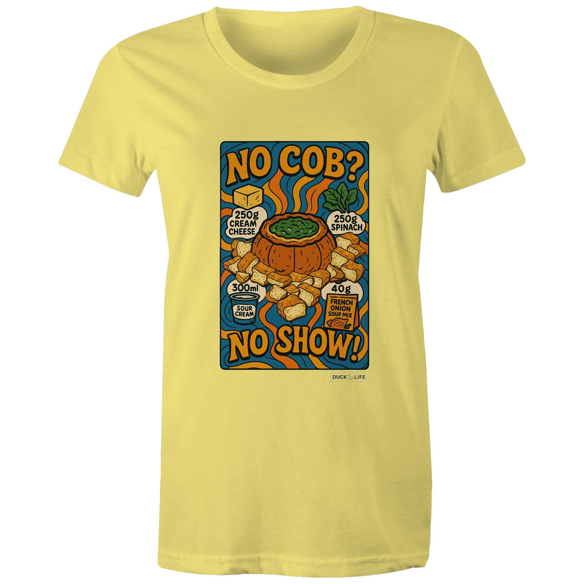 'No Cob? No Show!' - Maple Tee