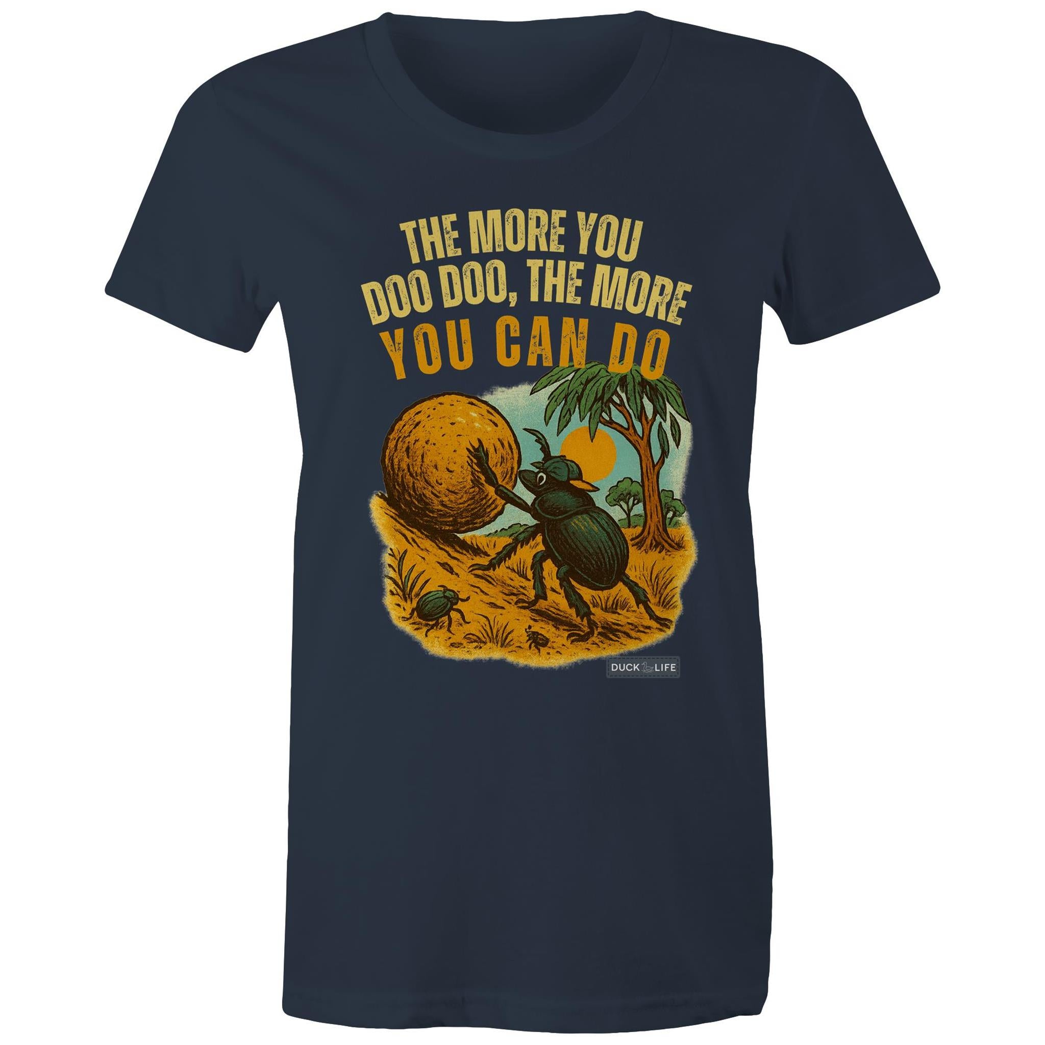 'The More You Doo Doo' - Maple Tee