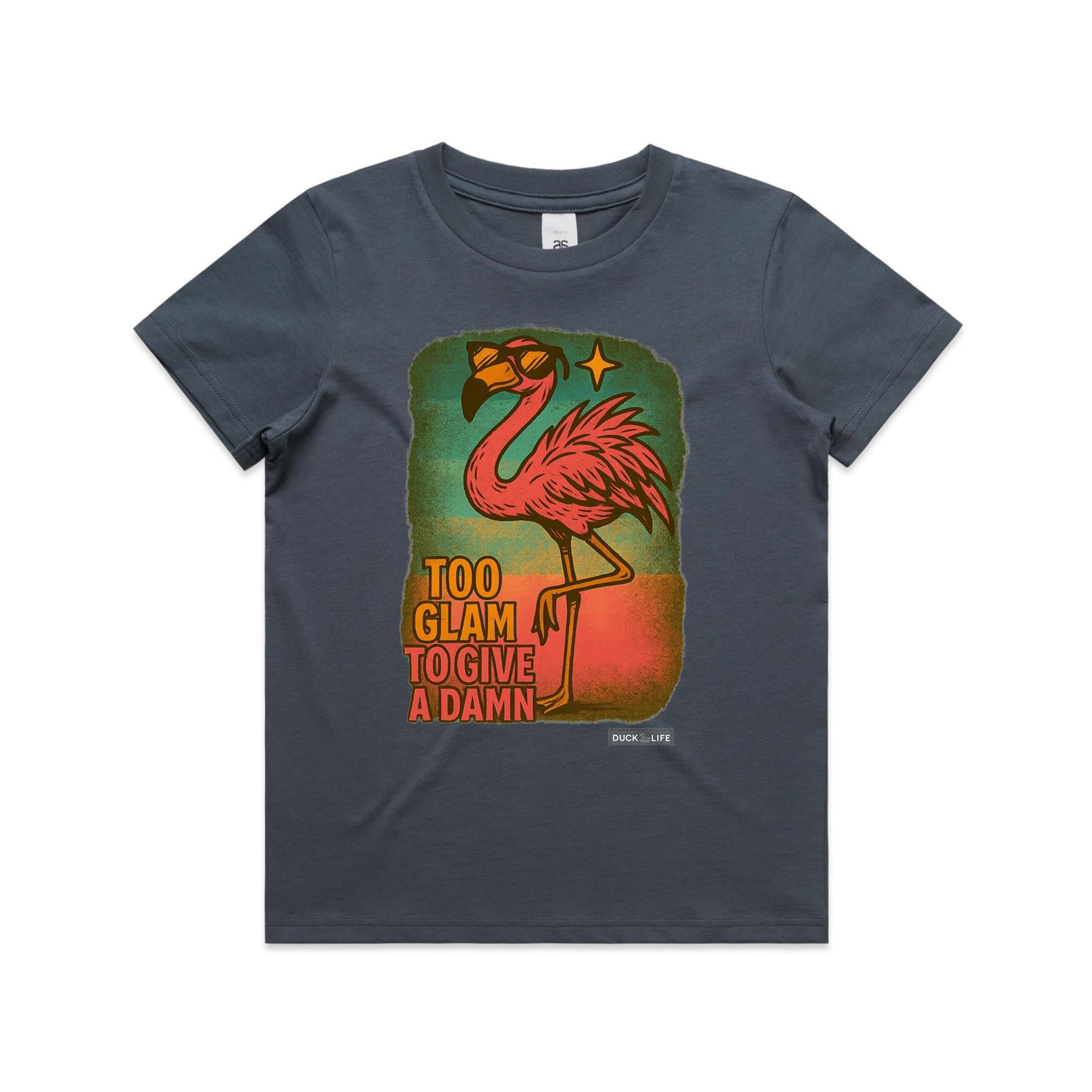 'Too Glam to Give a Damn' - Youth Tee