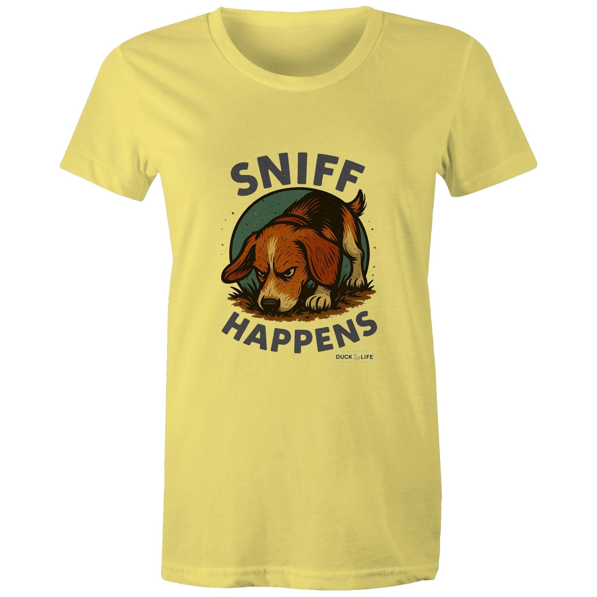 'Sniff Happens' - Maple Tee
