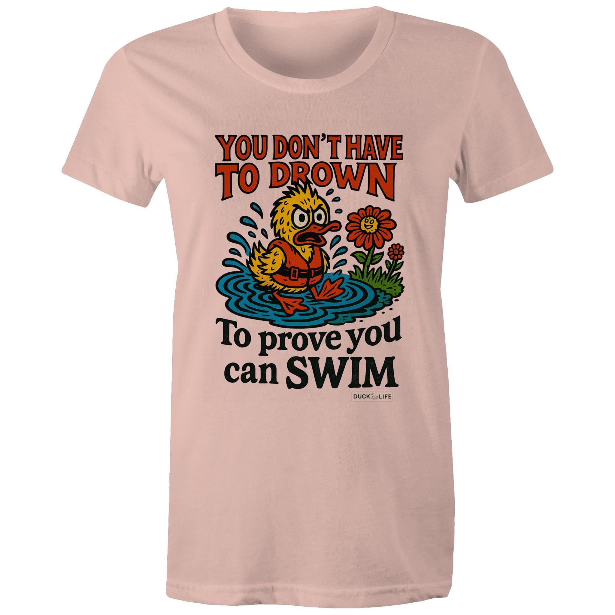 'You Don't Have to Drown' - Maple Tee