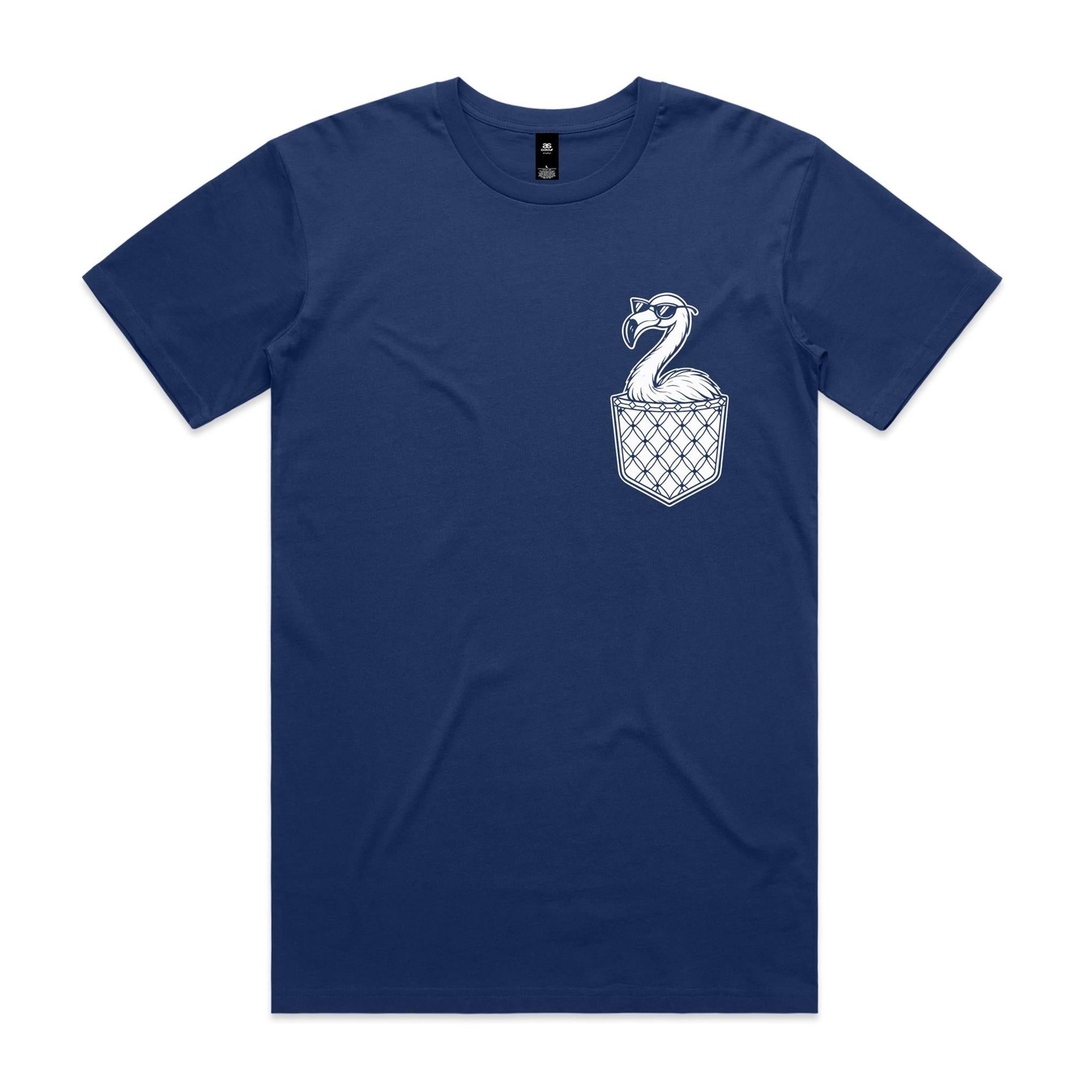 Flamingo - Pocket Peeper - Staple Tee