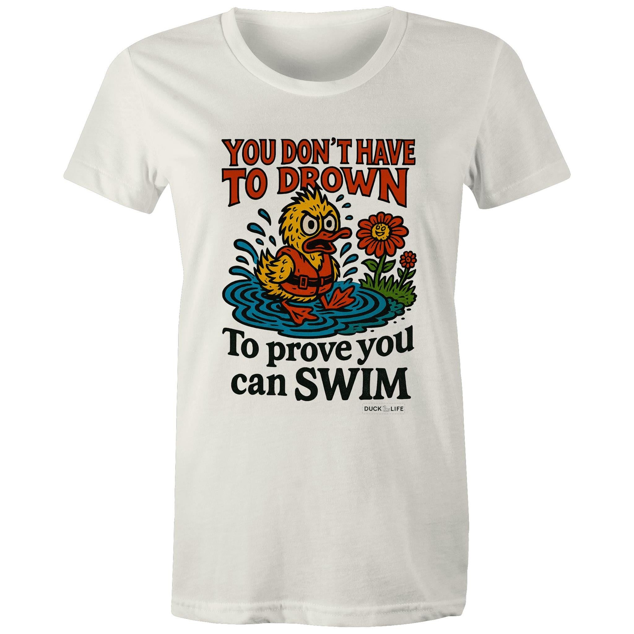 'You Don't Have to Drown' - Maple Tee