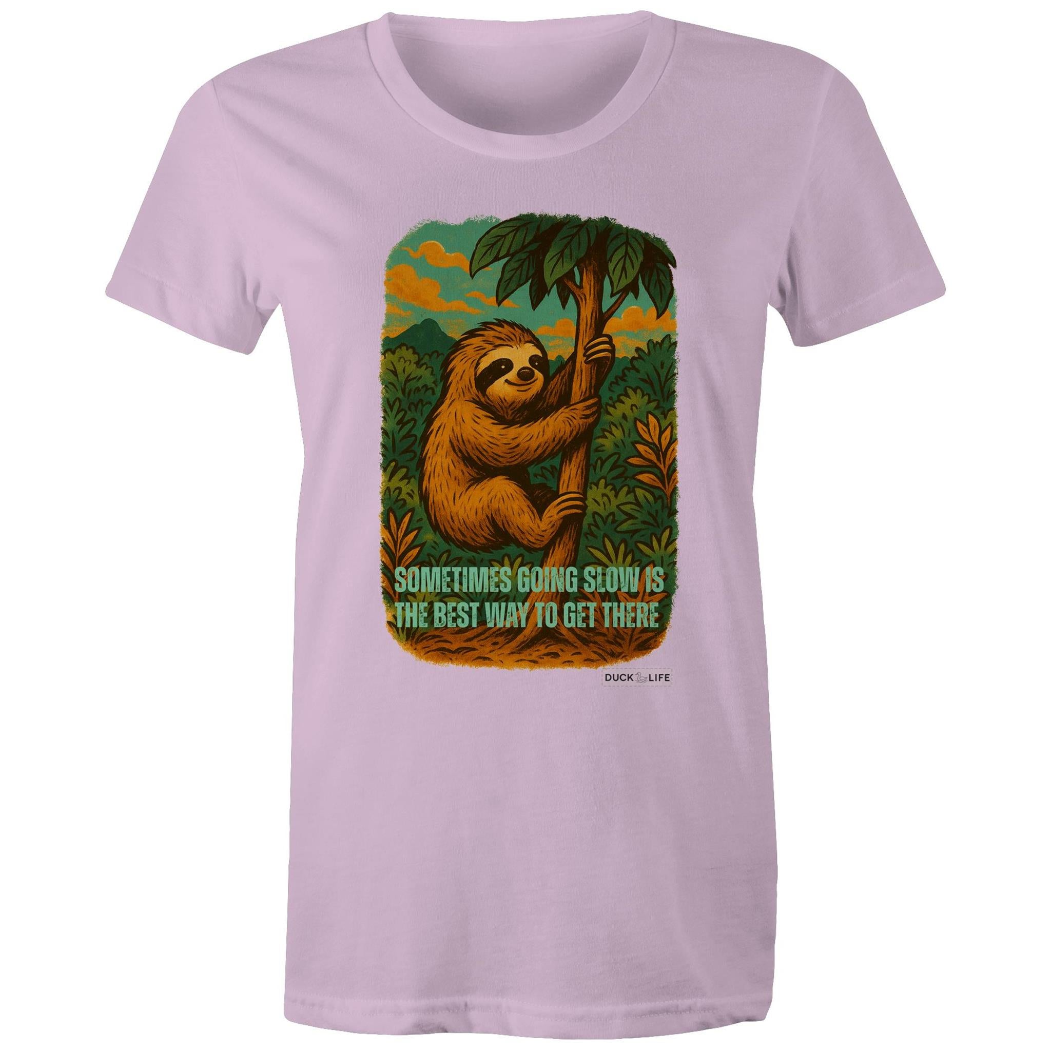 'Sometimes Going Slow' - Maple Tee