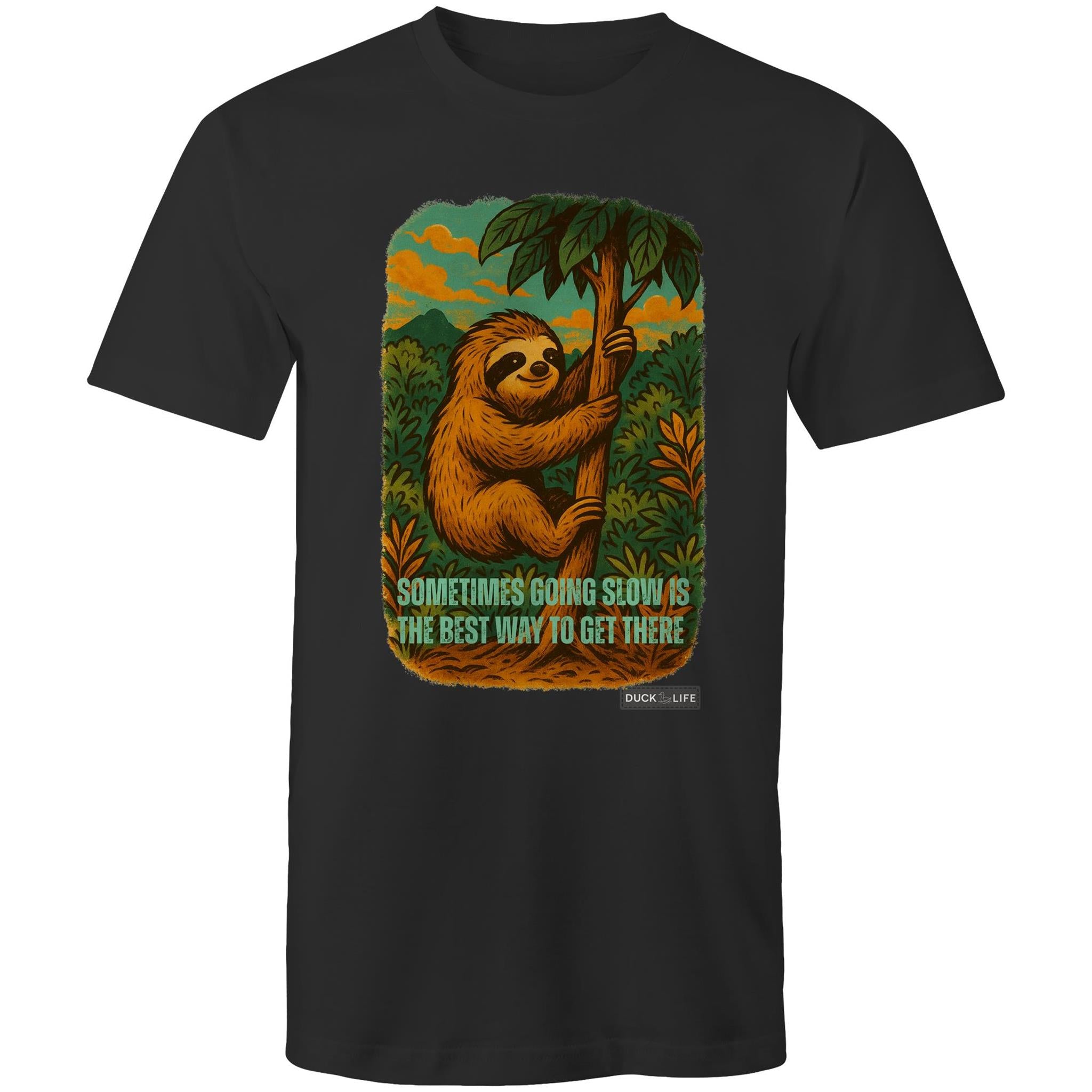'Sometimes Going Slow' - Staple Tee