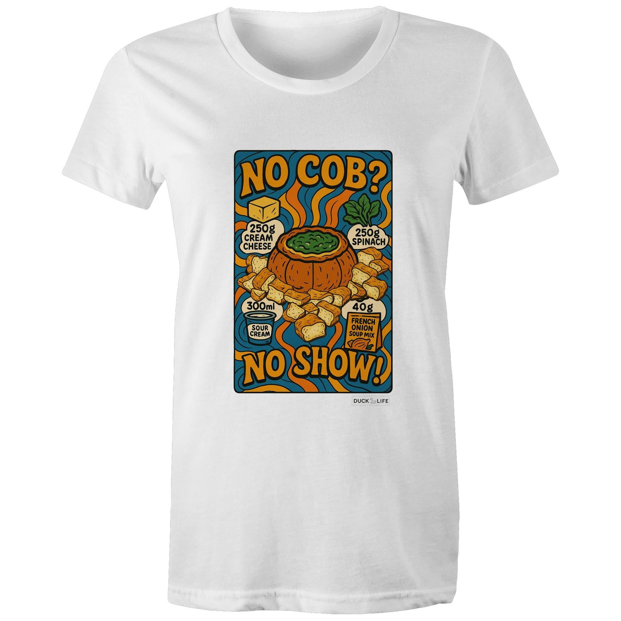 'No Cob? No Show!' - Maple Tee