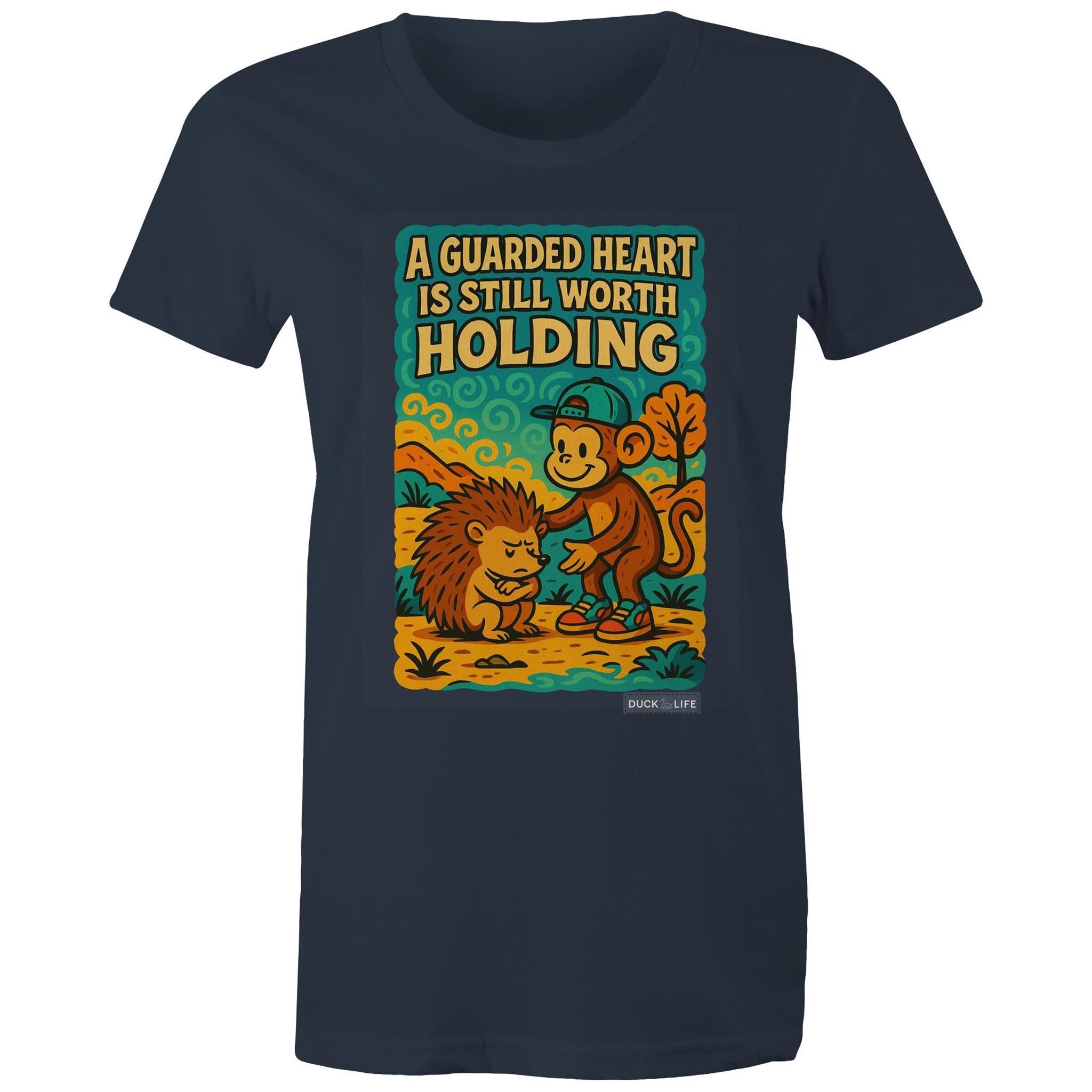 'A Guarded Heart' - Maple Tee