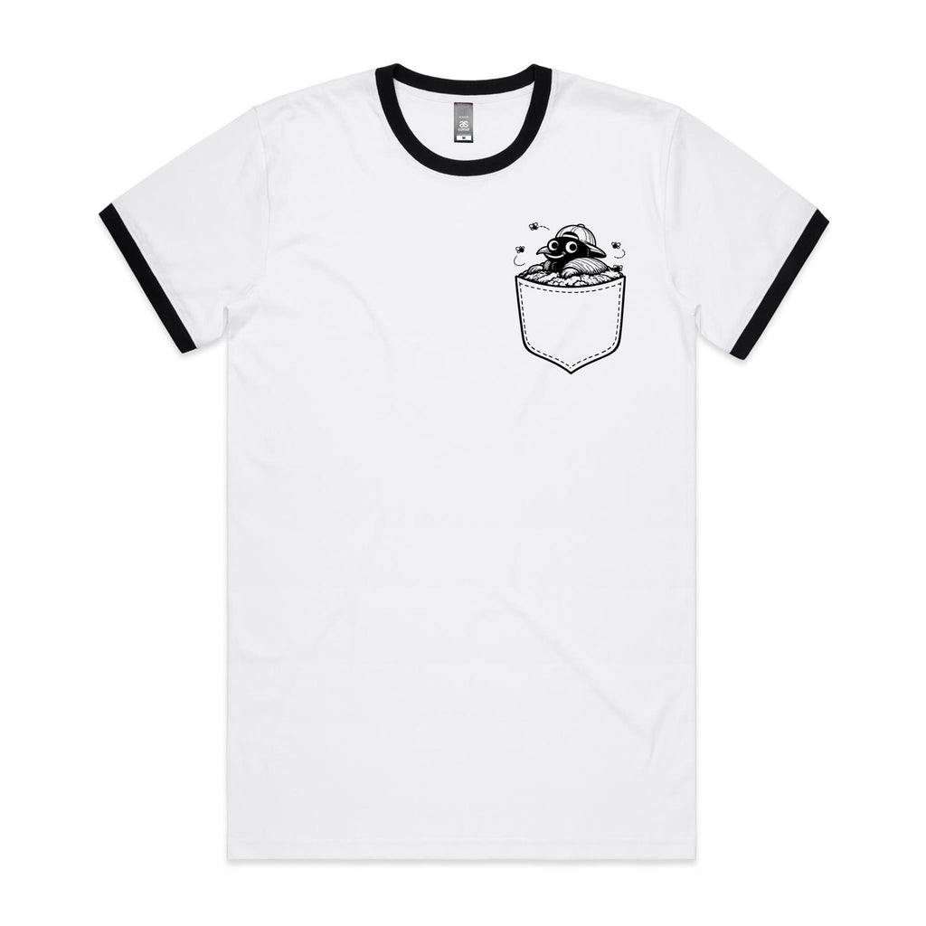 Dung Beetle - Pocket Peeper - Staple Ringer Tee