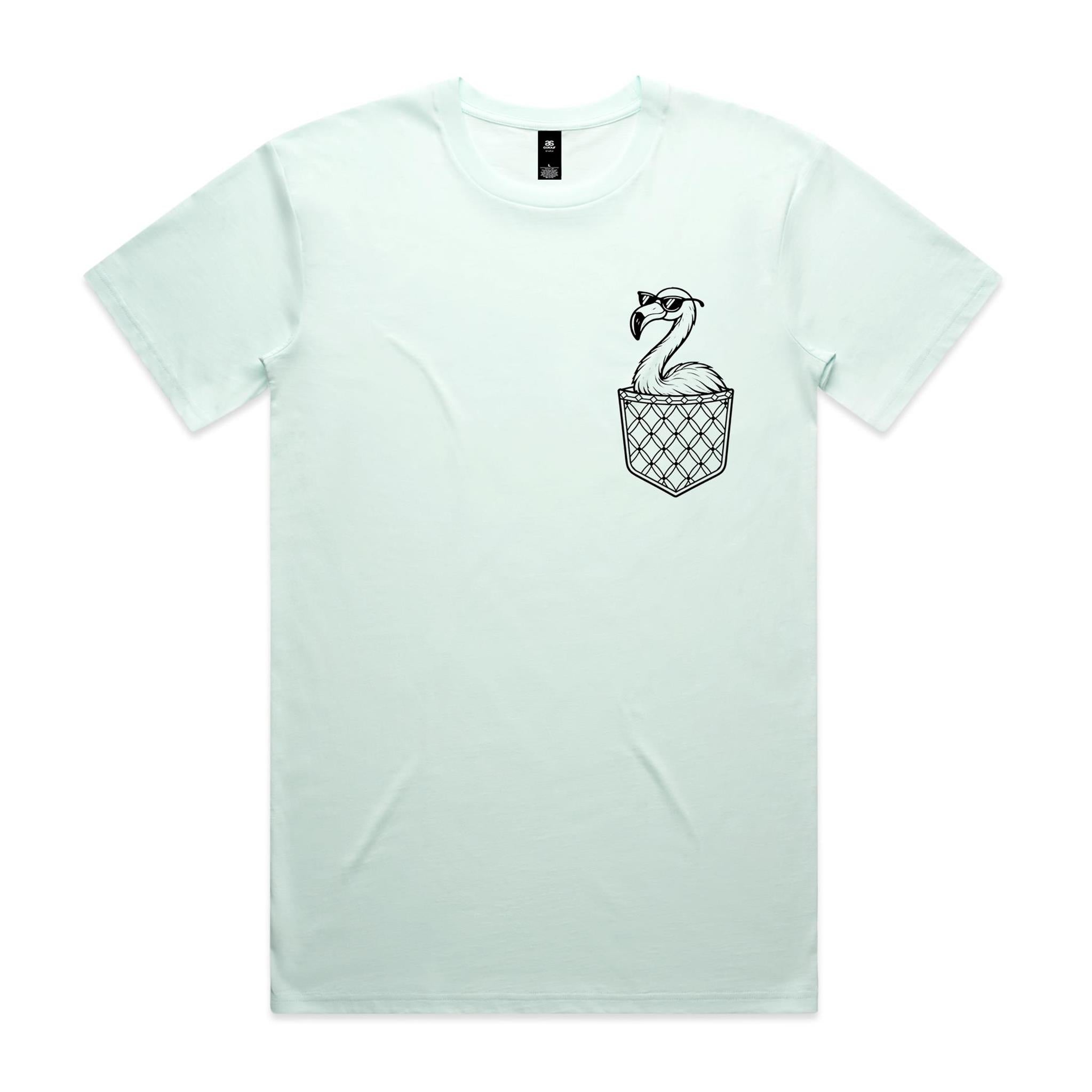 Flamingo - Pocket Peeper - Staple Tee