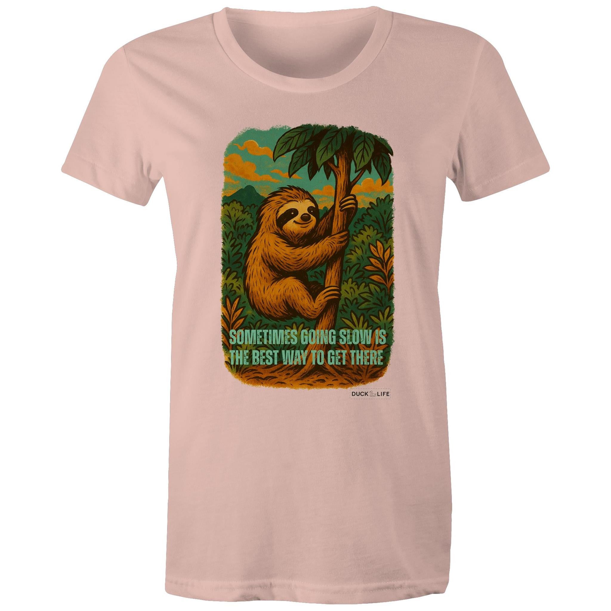 'Sometimes Going Slow' - Maple Tee