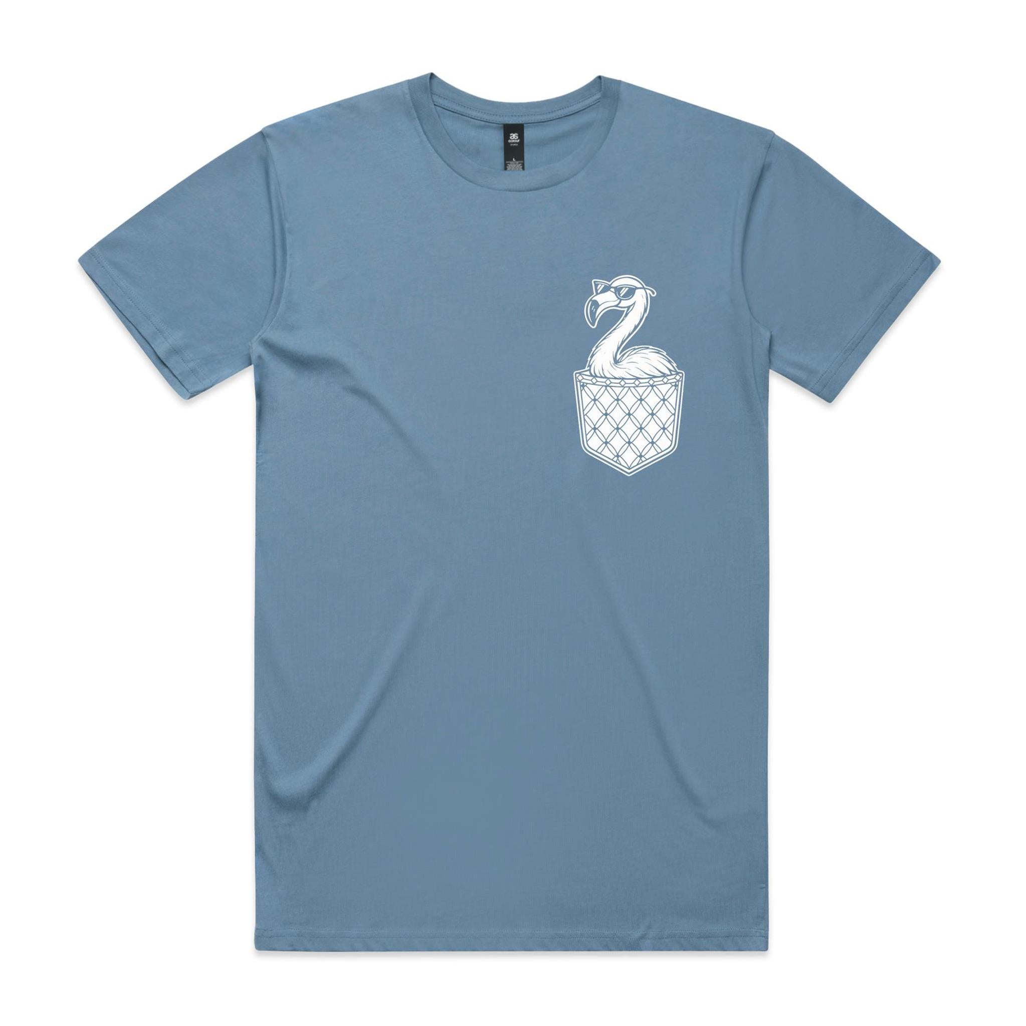 Flamingo - Pocket Peeper - Staple Tee