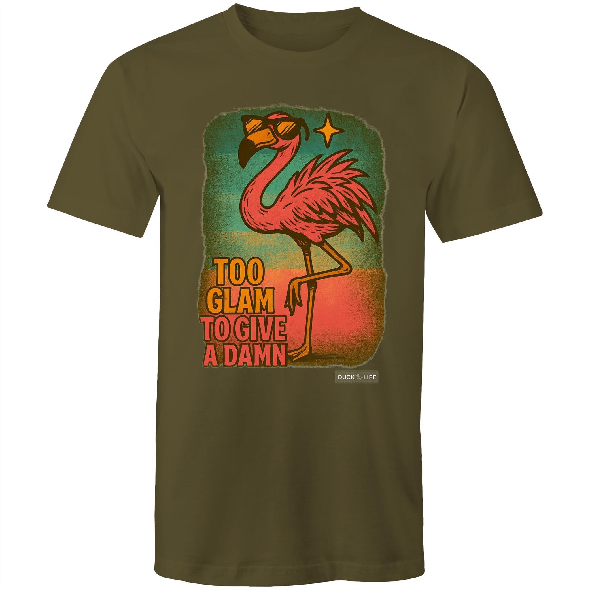 'Too Glam to Give a Damn' - Staple Tee