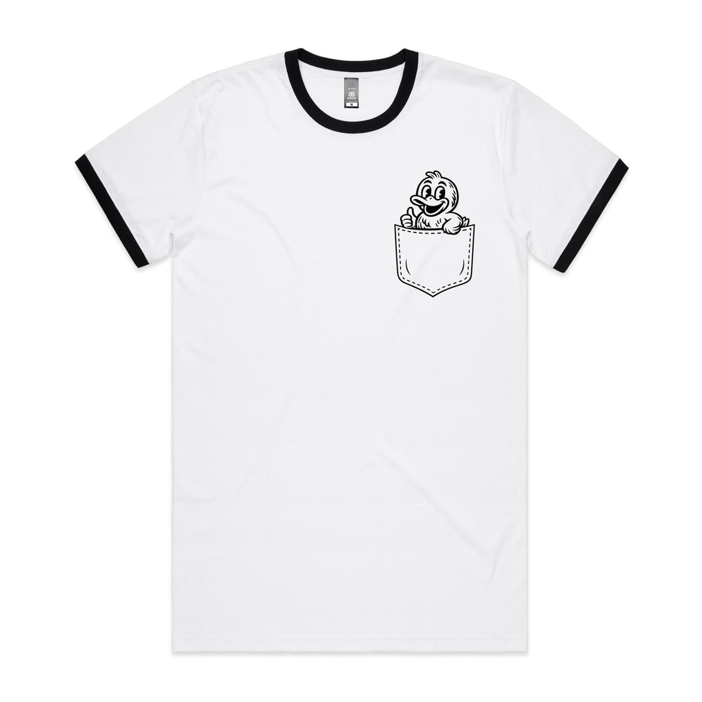 Duck - Pocket Peeper - Staple Ringer Tee