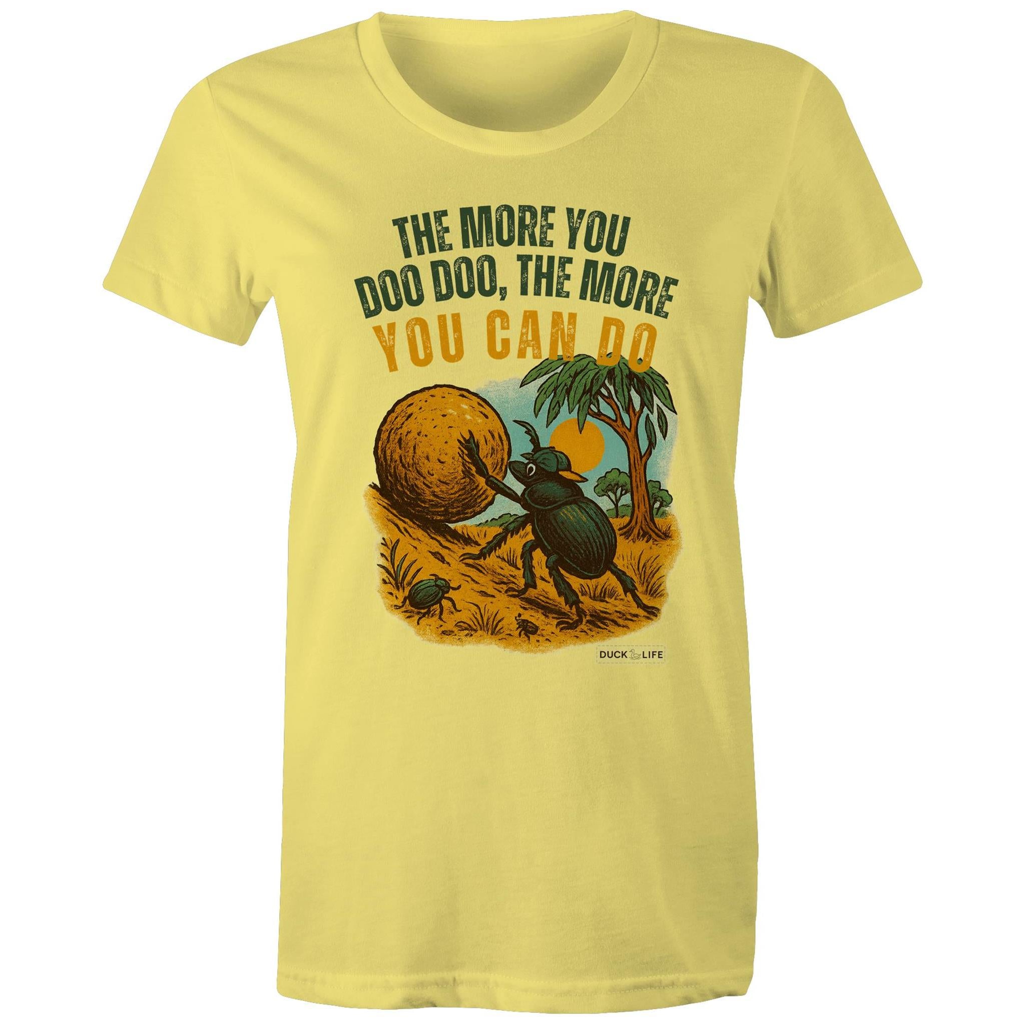 'The More You Doo Doo' - Maple Tee