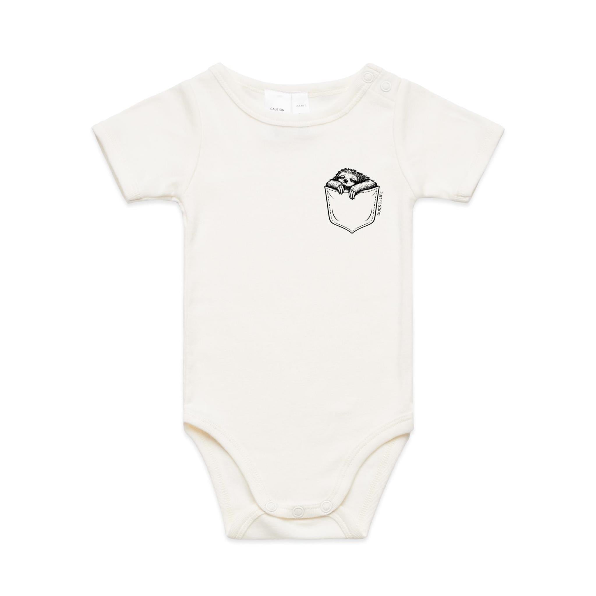Sloth - Pocket Peeper - Infant One-Piece