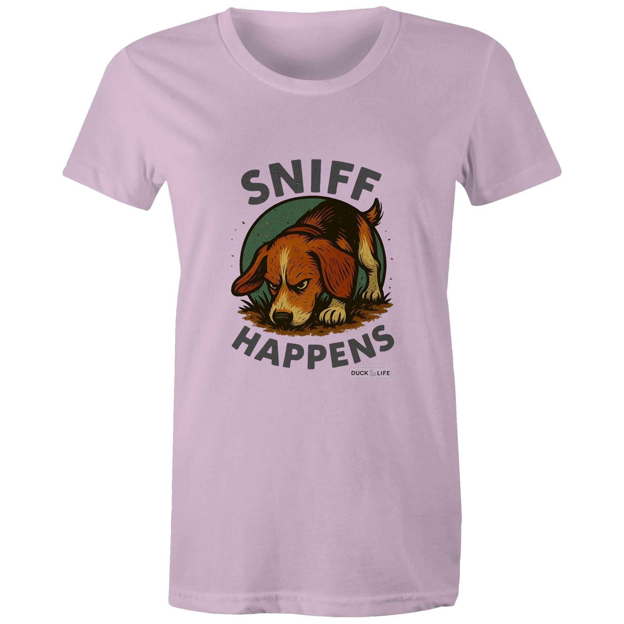 'Sniff Happens' - Maple Tee