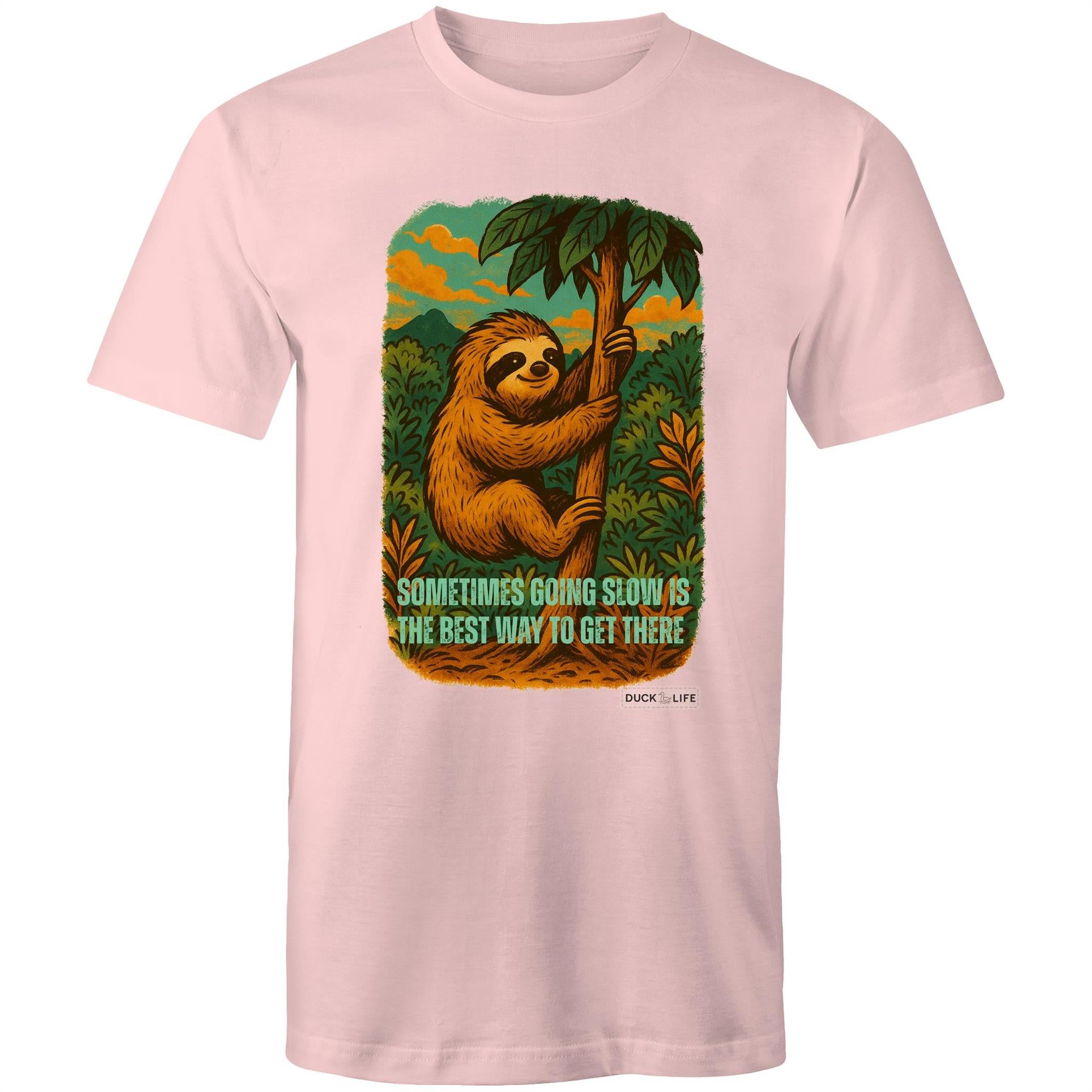 'Sometimes Going Slow' - Staple Tee