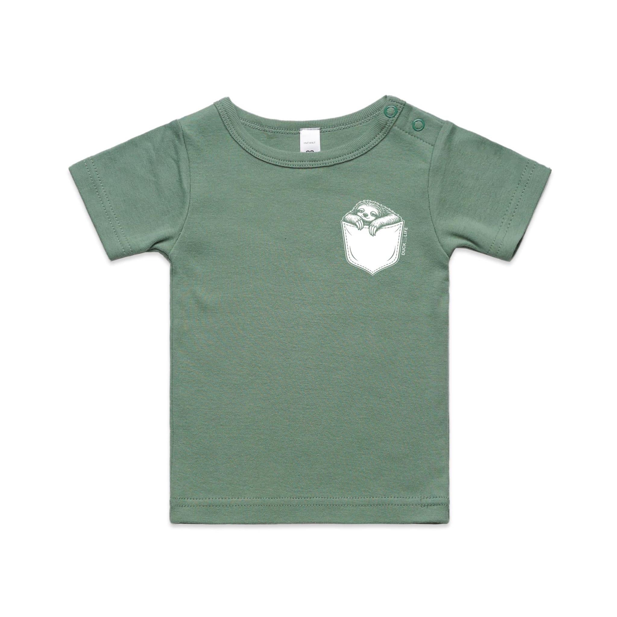 Sloth - Pocket Peeper - Infant Tee