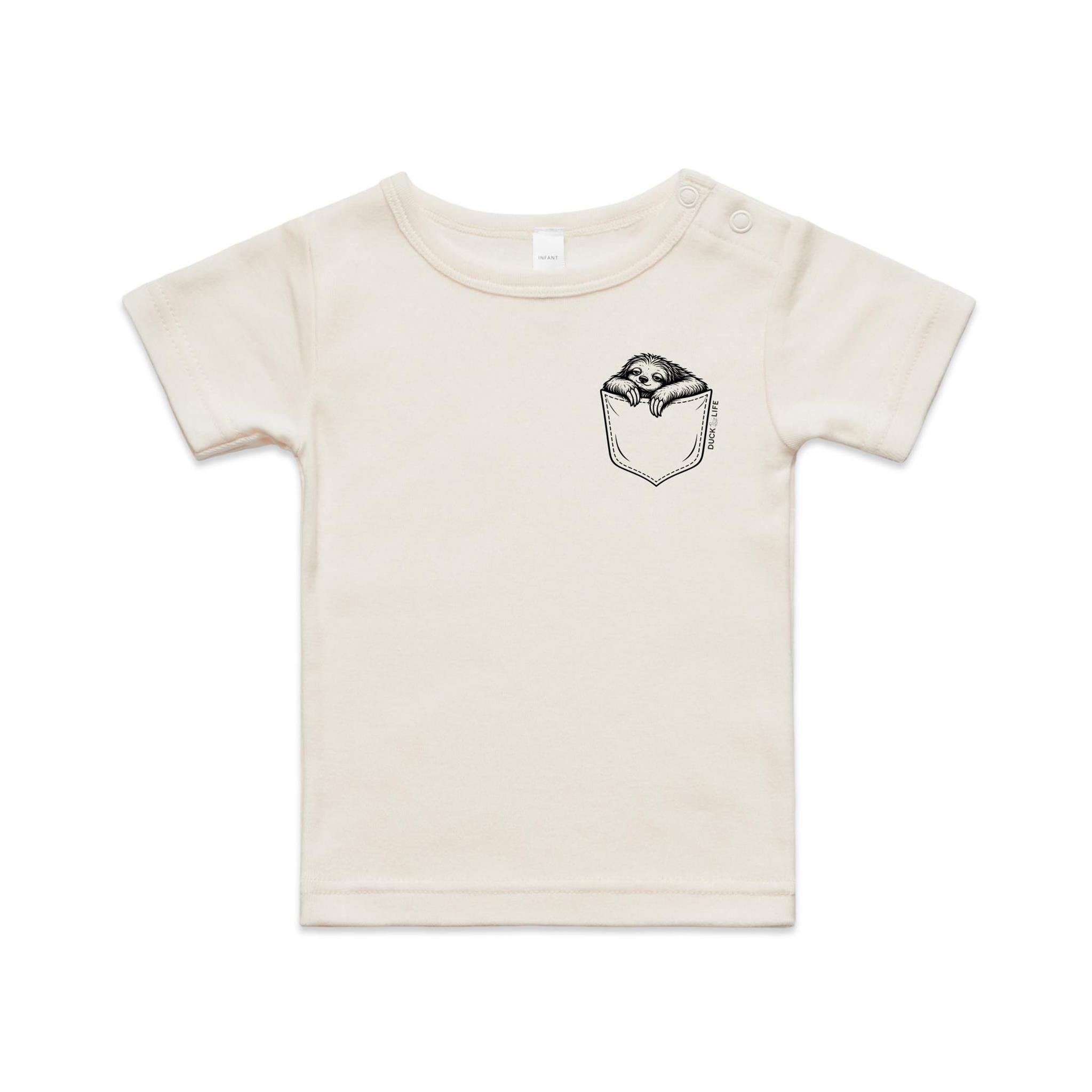 Sloth - Pocket Peeper - Infant Tee