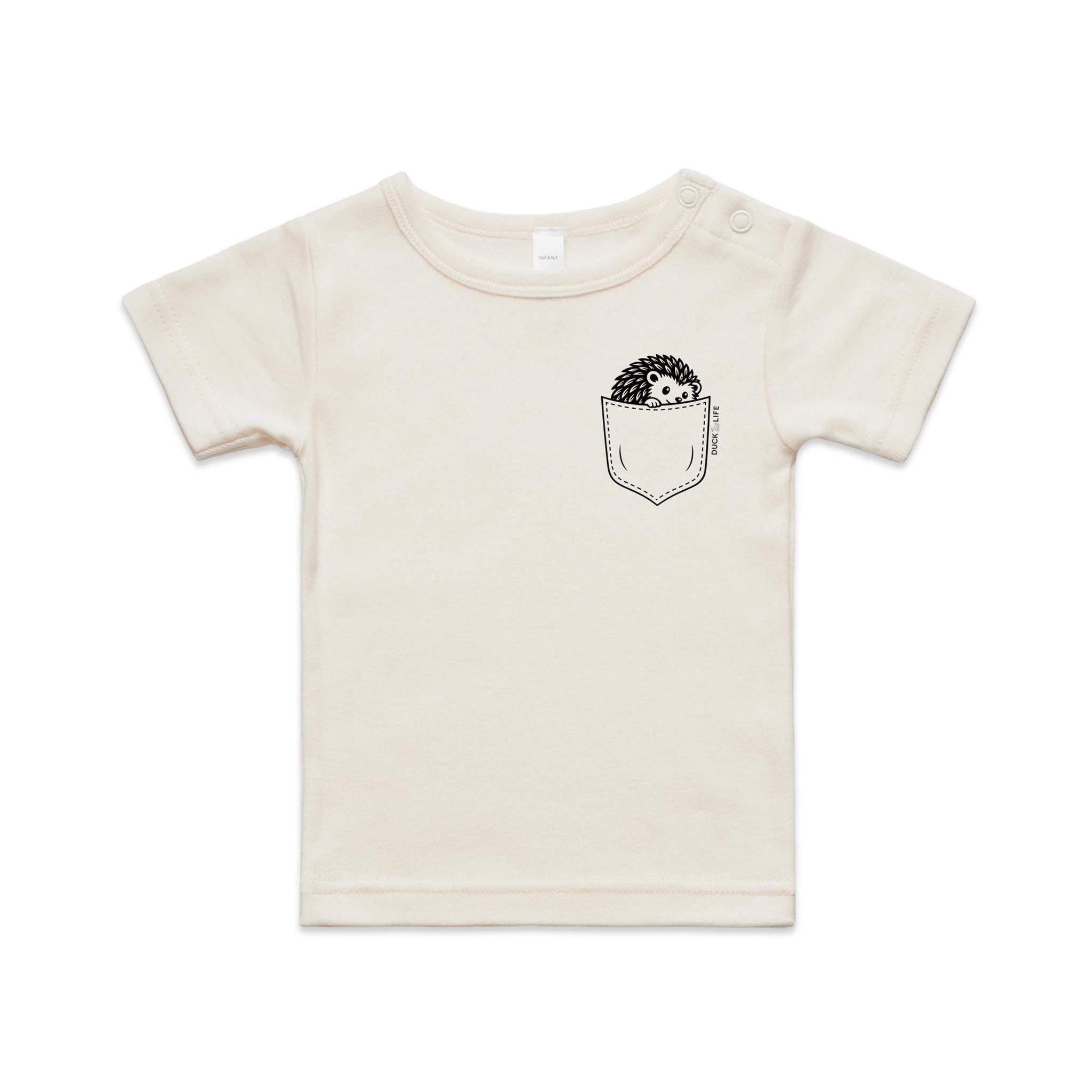 Hedgehog - Pocket Peeper - Infant Tee