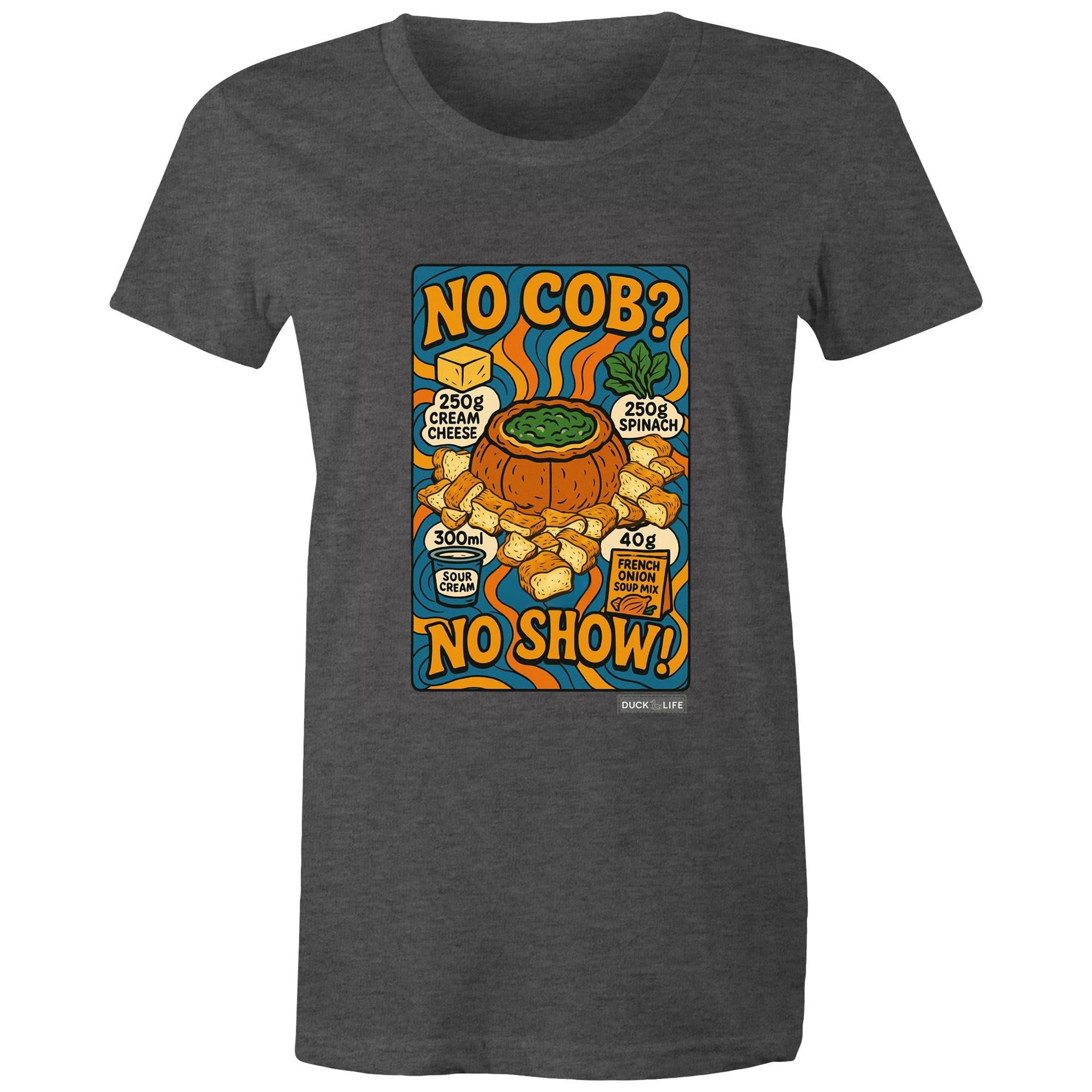 'No Cob? No Show!' - Maple Tee