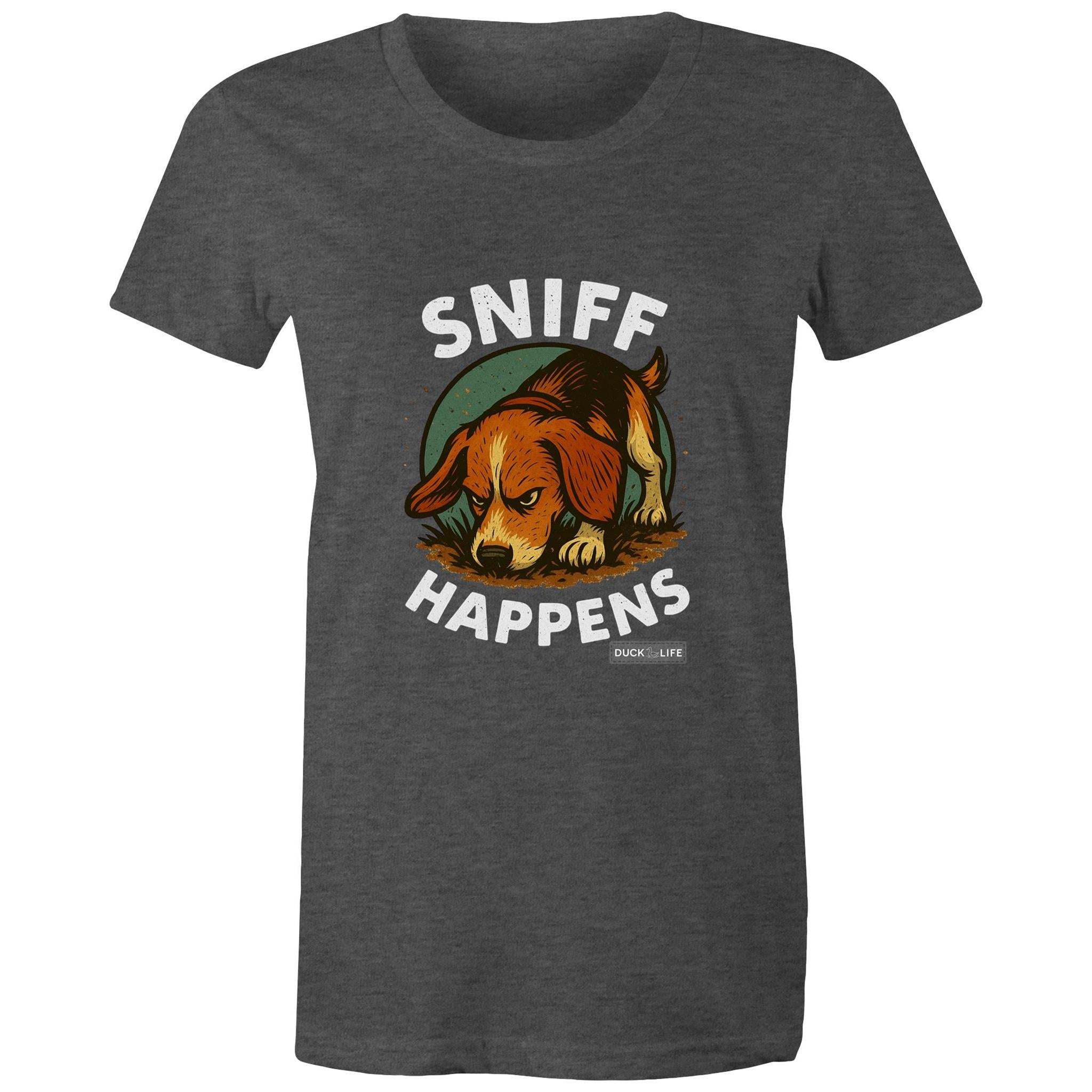 'Sniff Happens' - Maple Tee