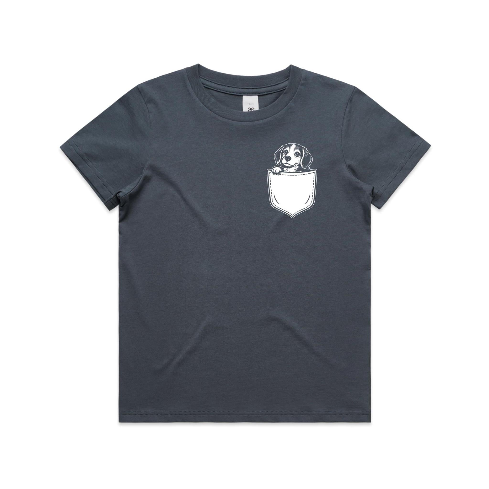 Beagle - Pocket Peeper - Youth Staple Tee