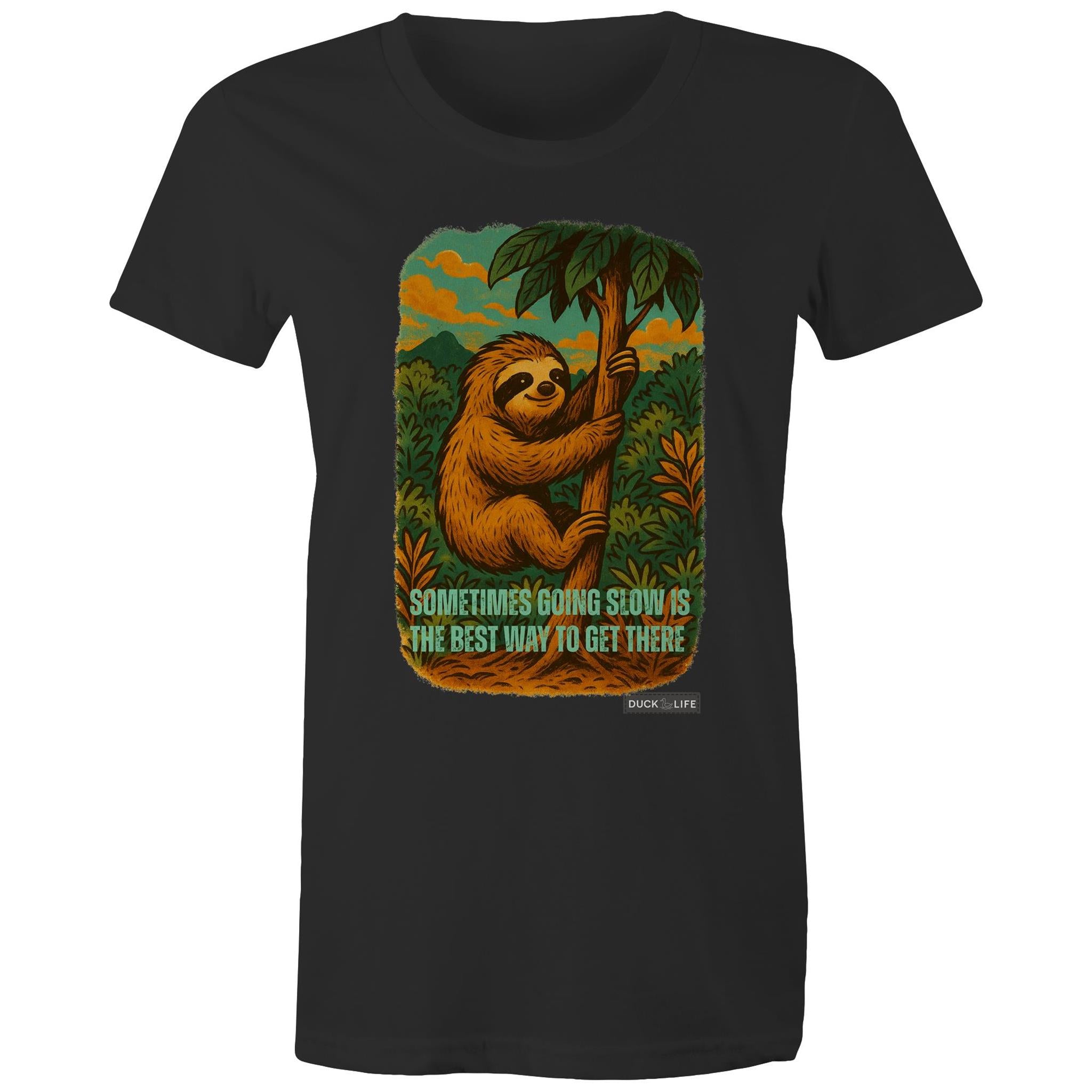 'Sometimes Going Slow' - Maple Tee