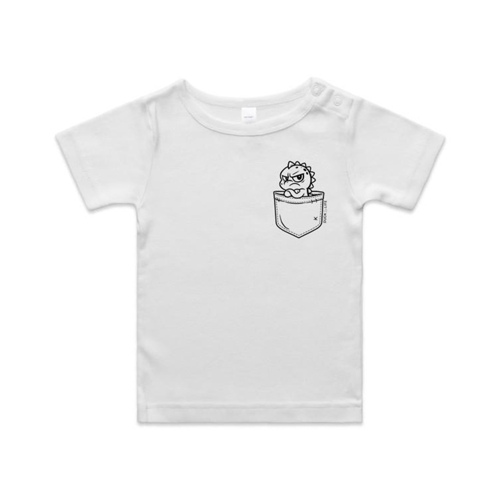Grumpasaurus - Pocket Peeper - Infant Tee