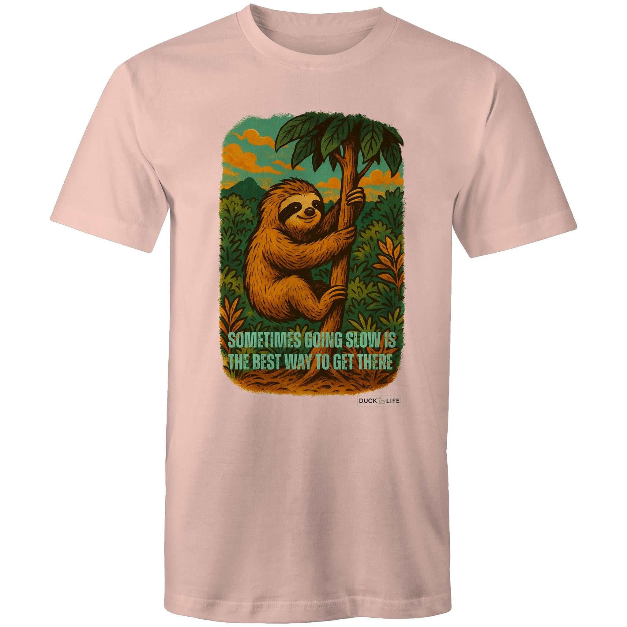 'Sometimes Going Slow' - Staple Tee