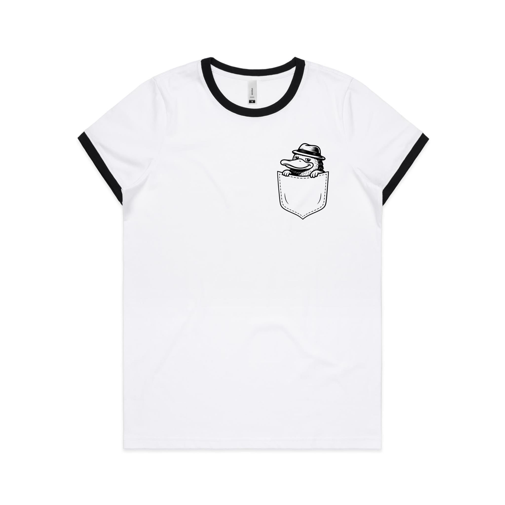Platypus - Pocket Peeper - Maple Ringer Tee