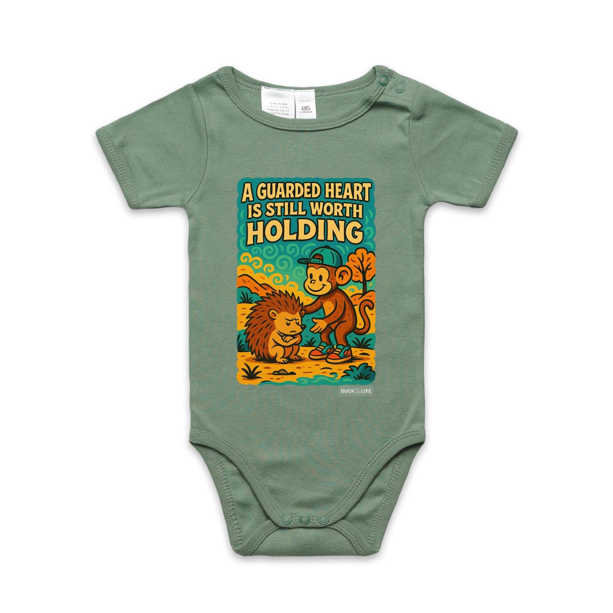 'A Guarded Heart' - Infant One-Piece